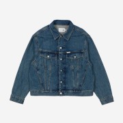 Palace x CK1 Relaxed Trucker Denim Jacket Tinted Sandstone Indigo - 22SS