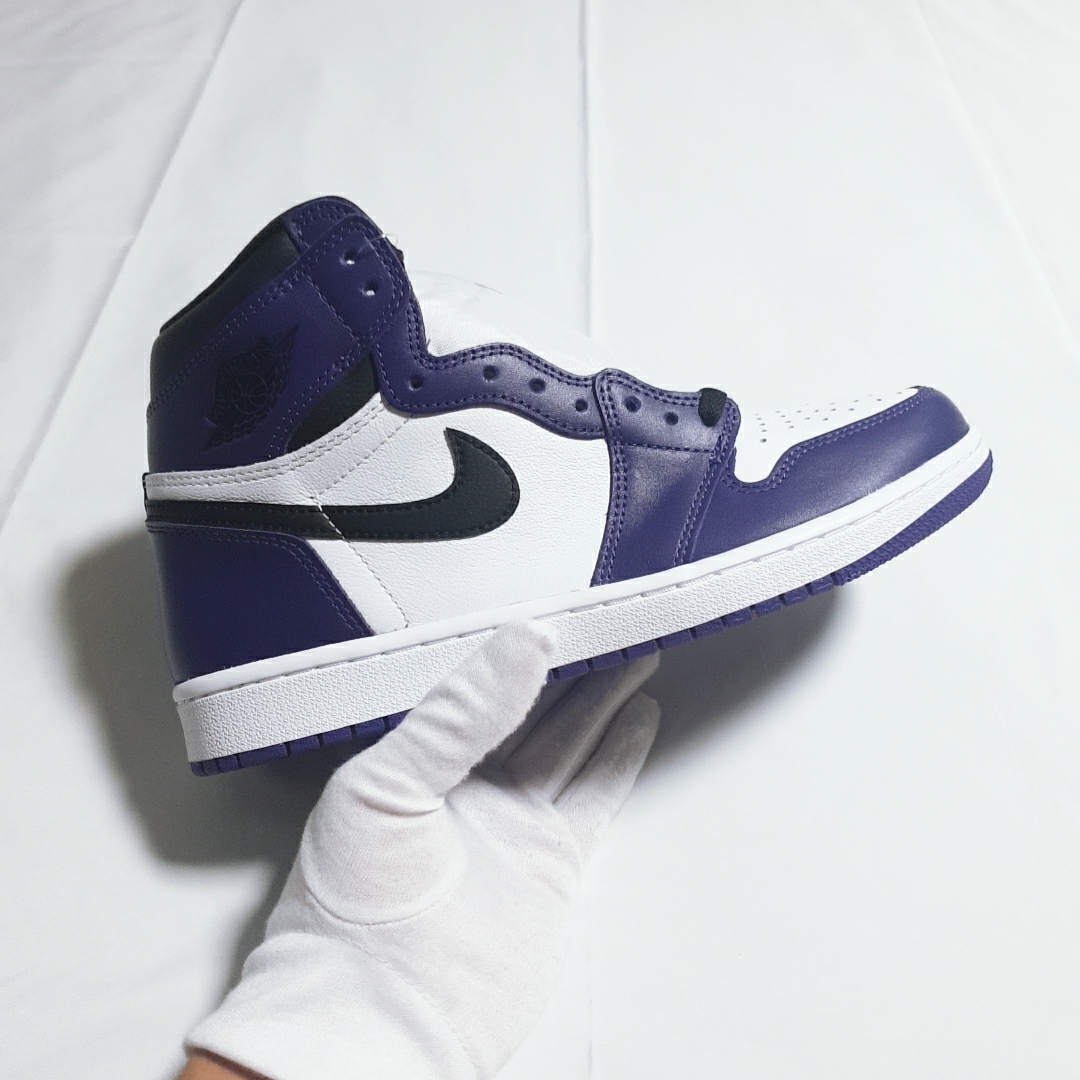Jordan 1 Retro High OG Court Purple 2020 착용 스타일 - 2