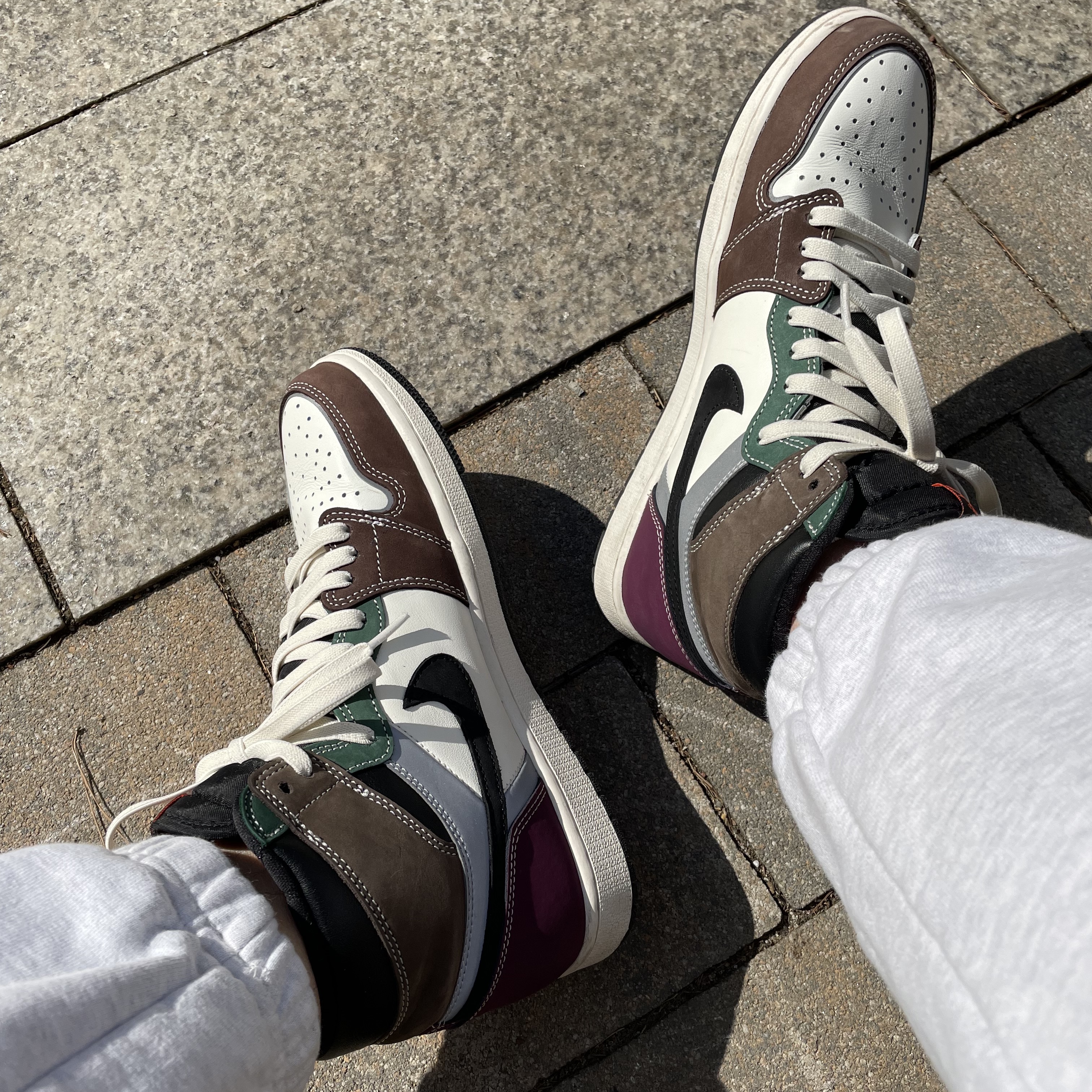 Jordan 1 Retro High OG Craft 착용 스타일 - 1