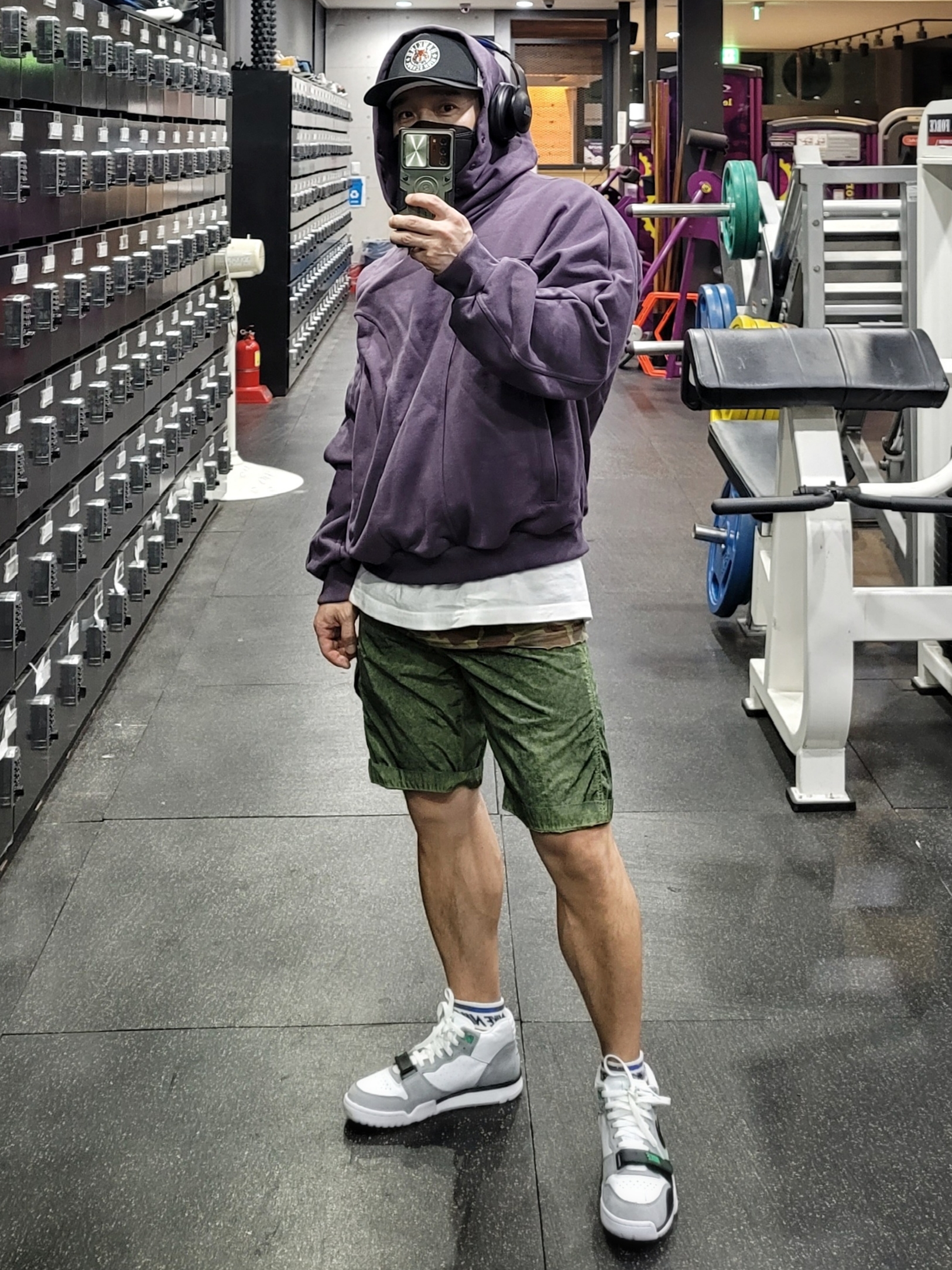 Nike Air Trainer 1 Chlorophyll 착용 스타일 - 2