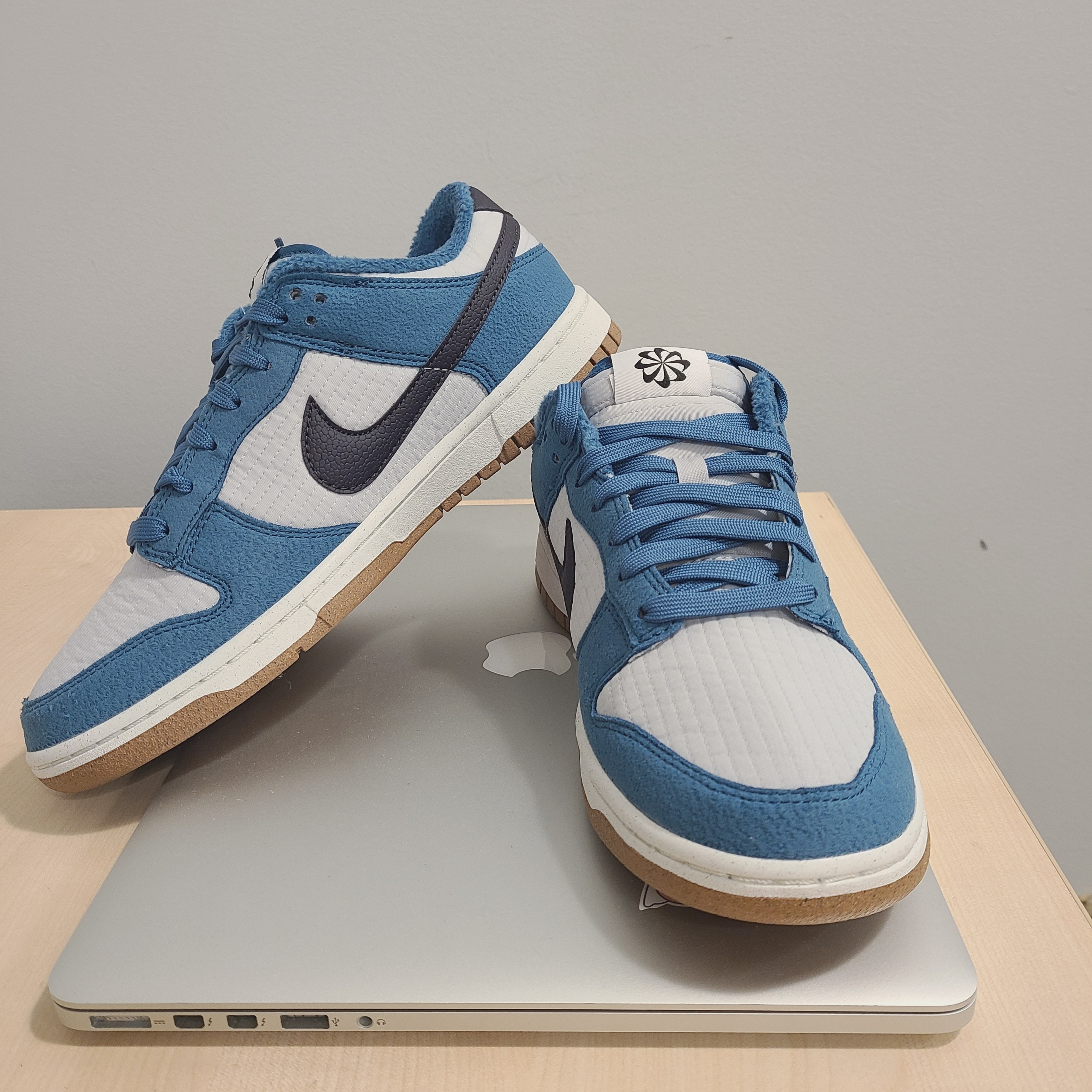 Nike Dunk Low Retro Next Nature Riftblue 착용 스타일 - 1
