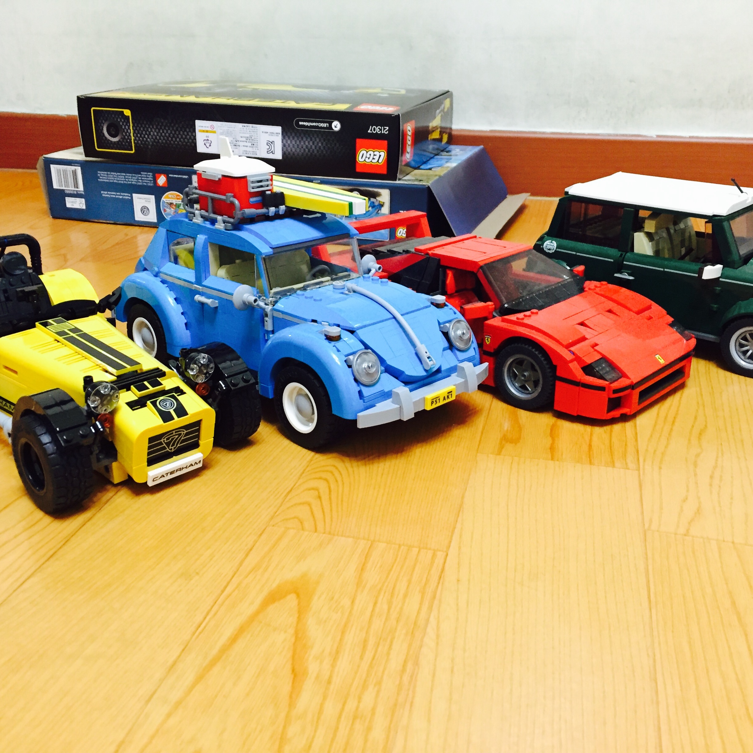Lego Ferrari F40, Lego MINI Cooper 착용 스타일 - 2