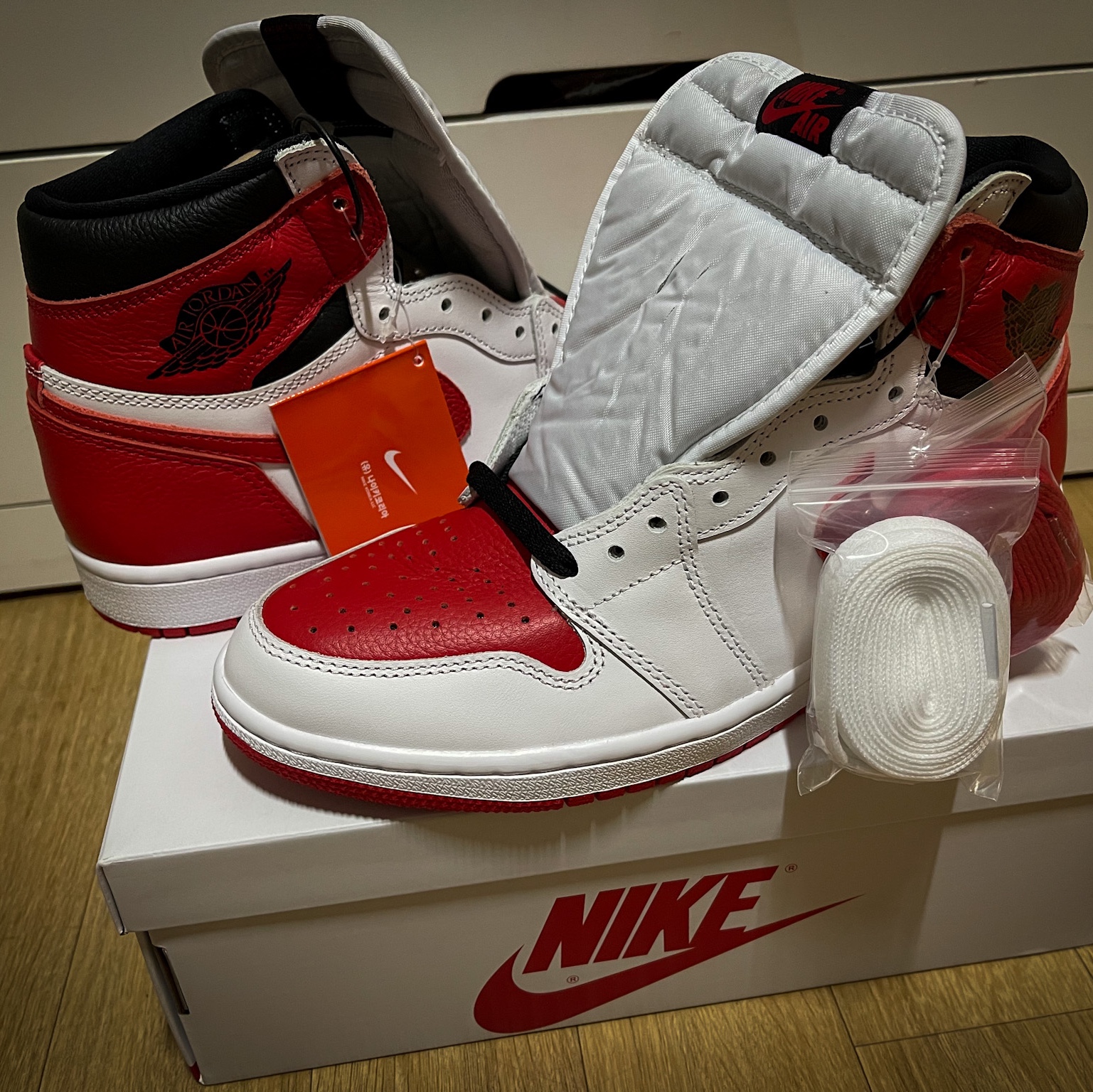 Jordan 1 Retro High OG Heritage 착용 스타일