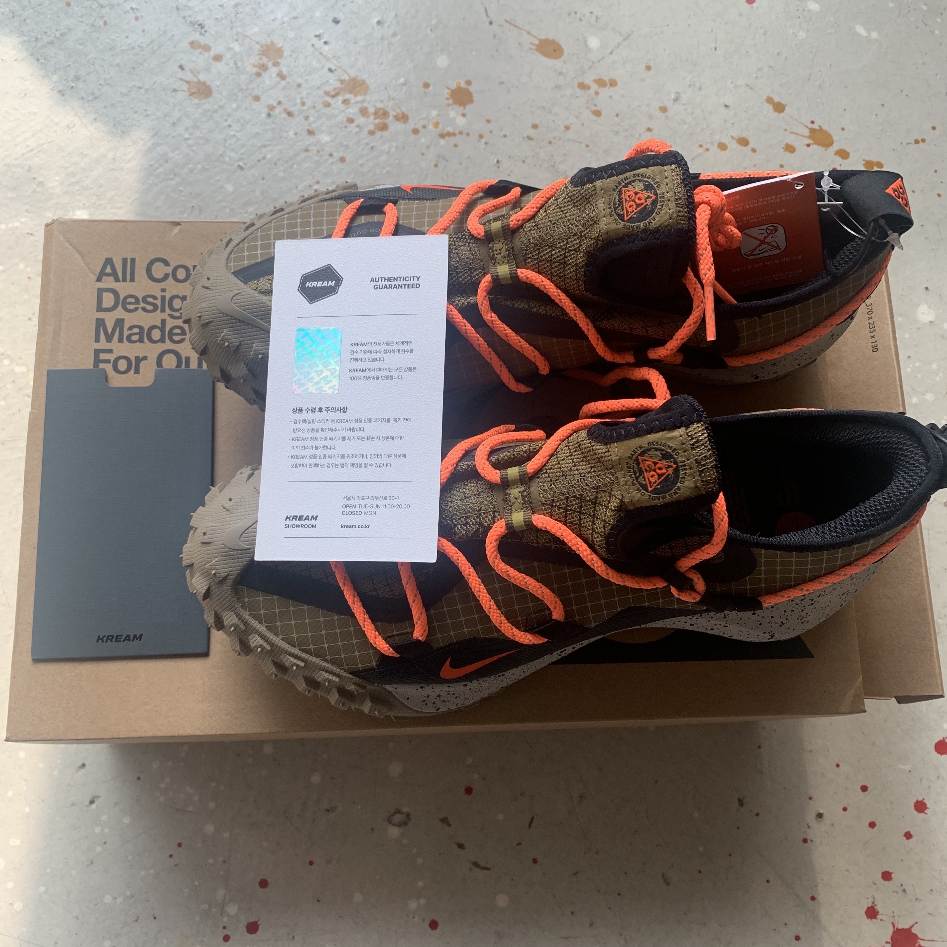 Nike ACG Mountain Fly Low Gore-Tex SE Hazel Rush 착용 스타일 - 1