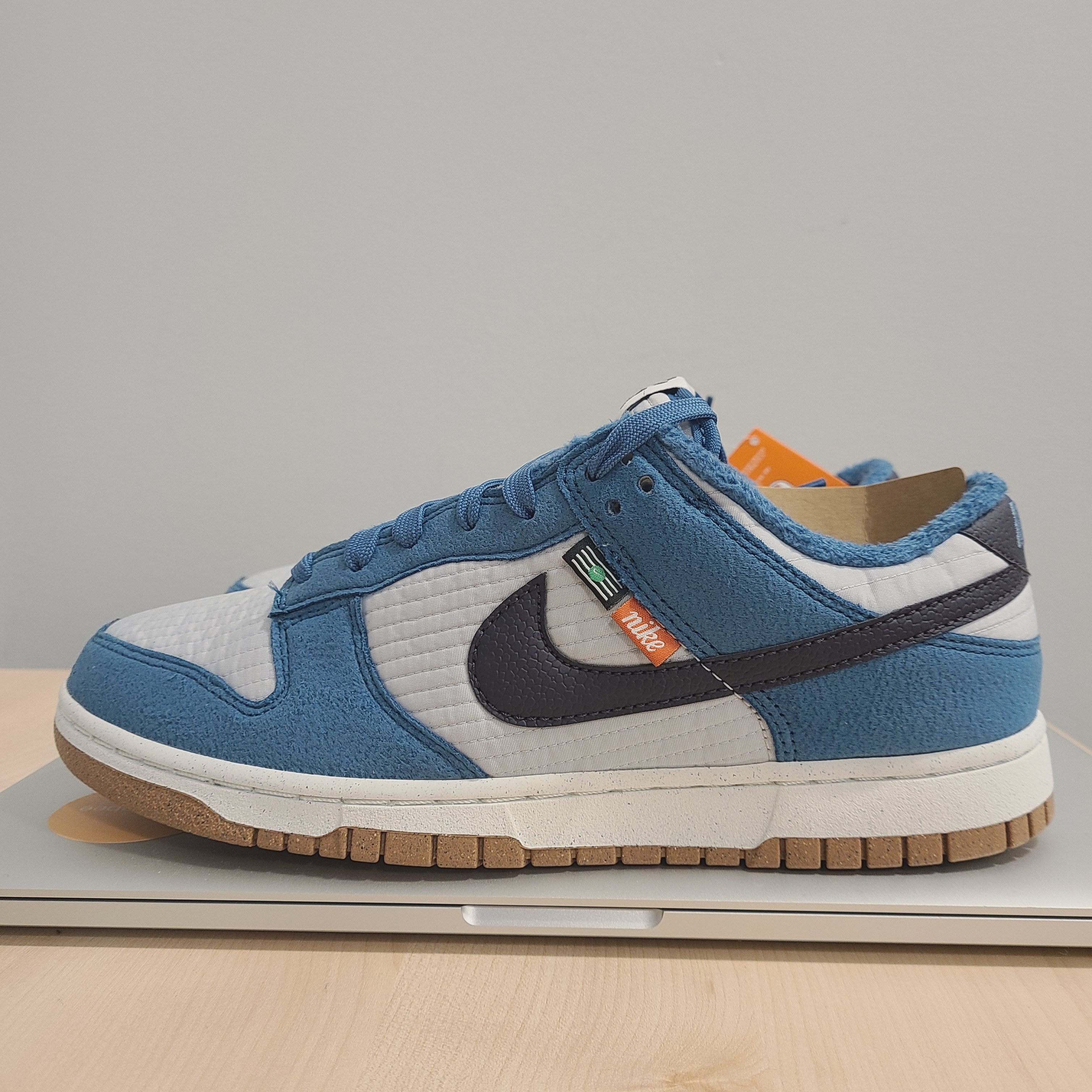 Nike Dunk Low Retro Next Nature Riftblue 착용 스타일 - 2