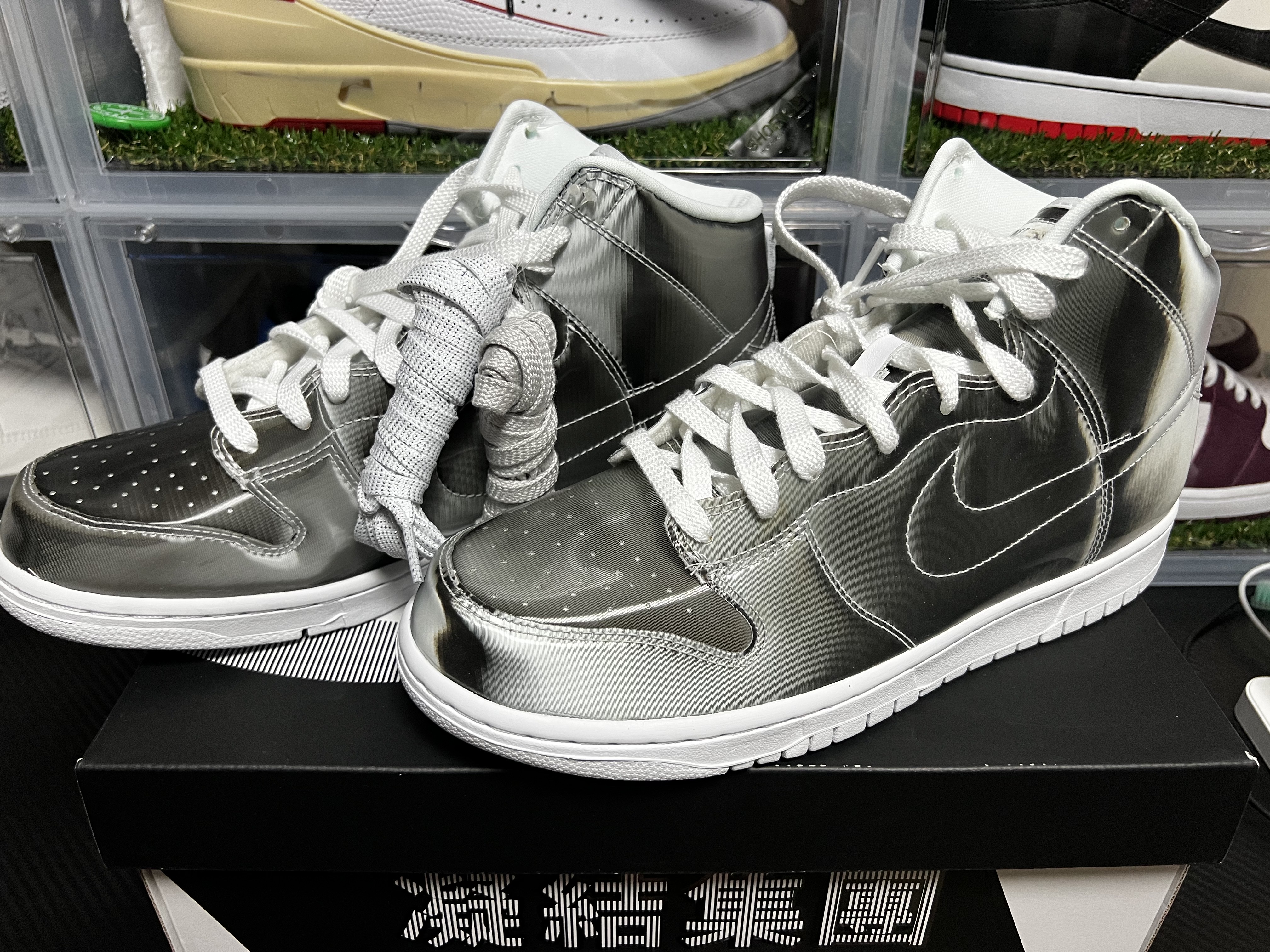 Nike x Clot Dunk High Flux 착용 스타일 - 1