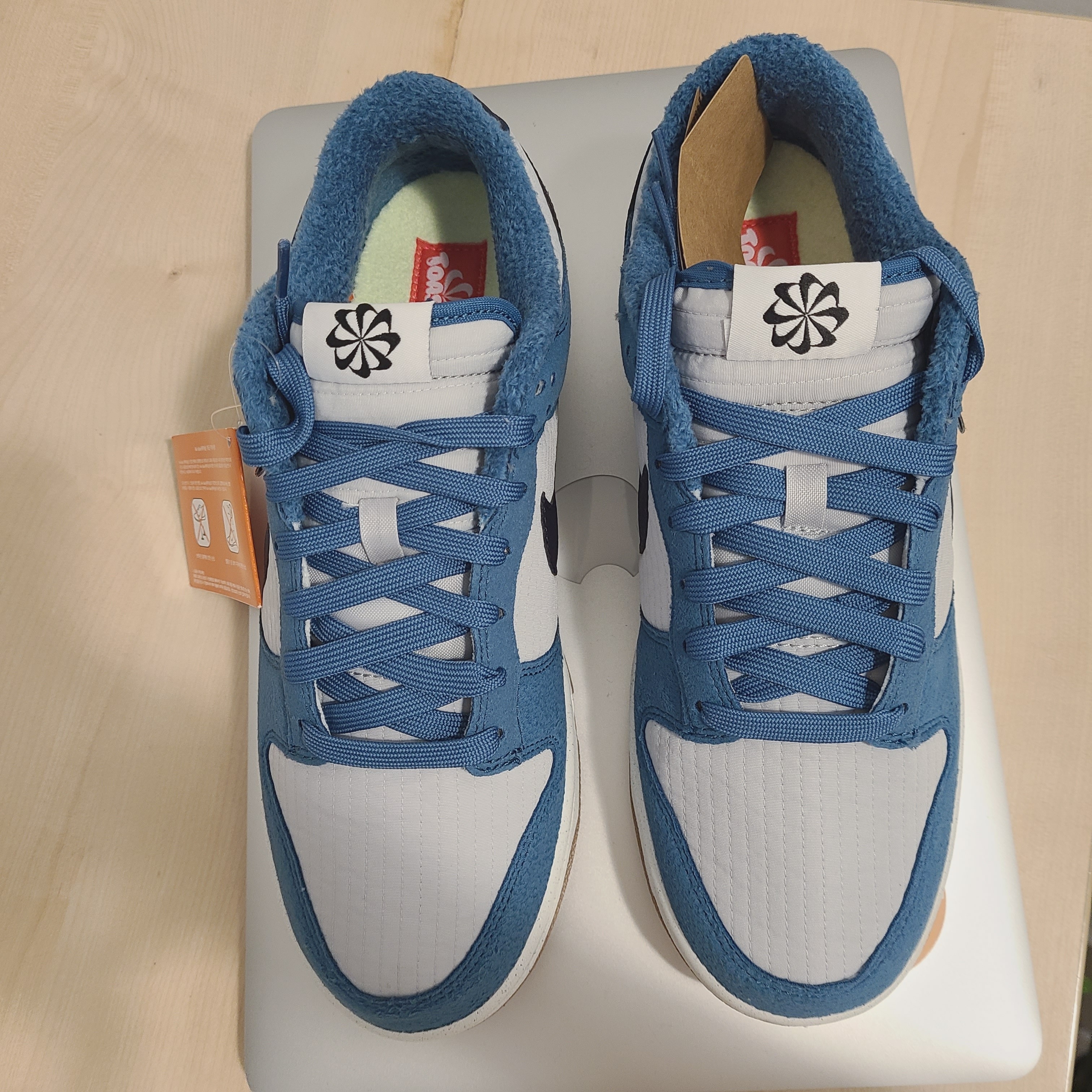 Nike Dunk Low Retro Next Nature Riftblue 착용 스타일 - 3