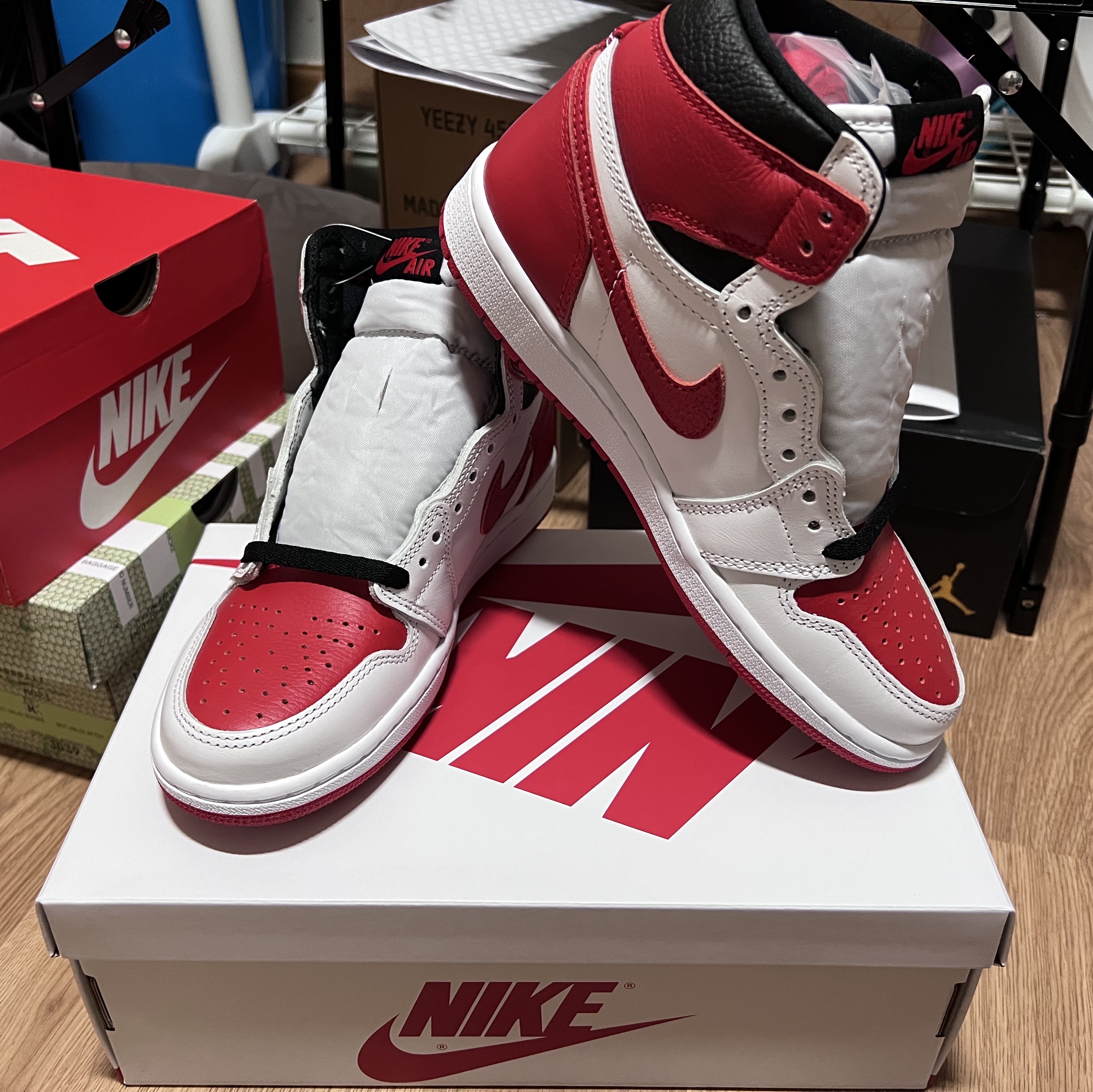 Jordan 1 Retro High OG Heritage 착용 스타일