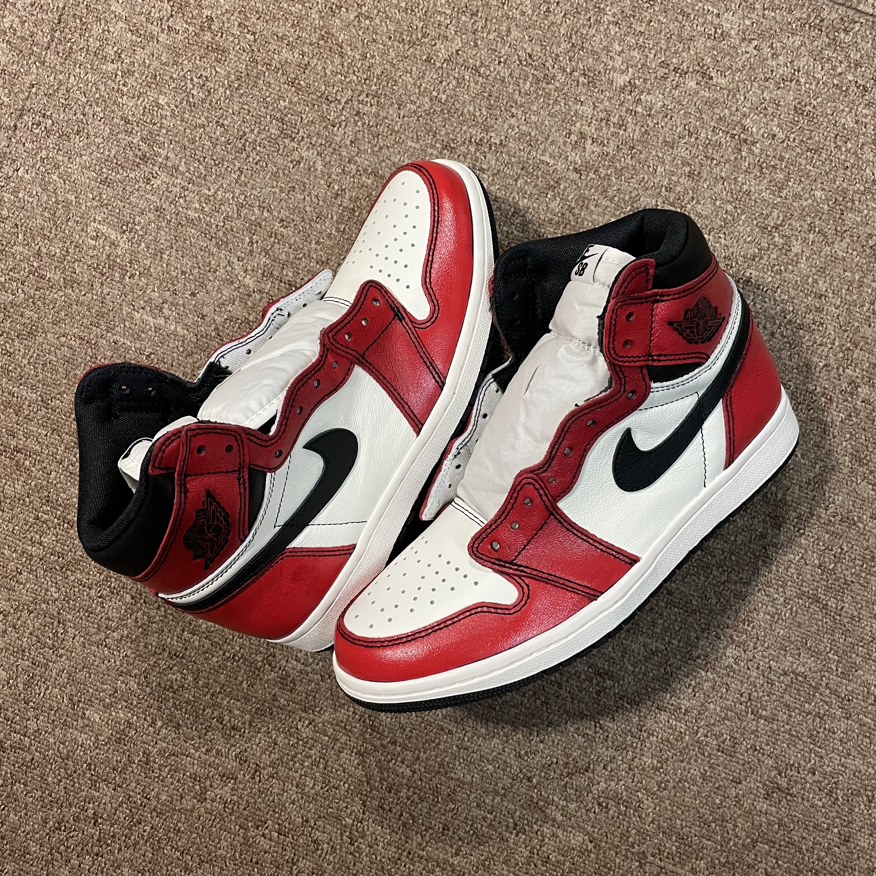 Jordan 1 Retro High OG Defiant SB LA to Chicago 착용 스타일