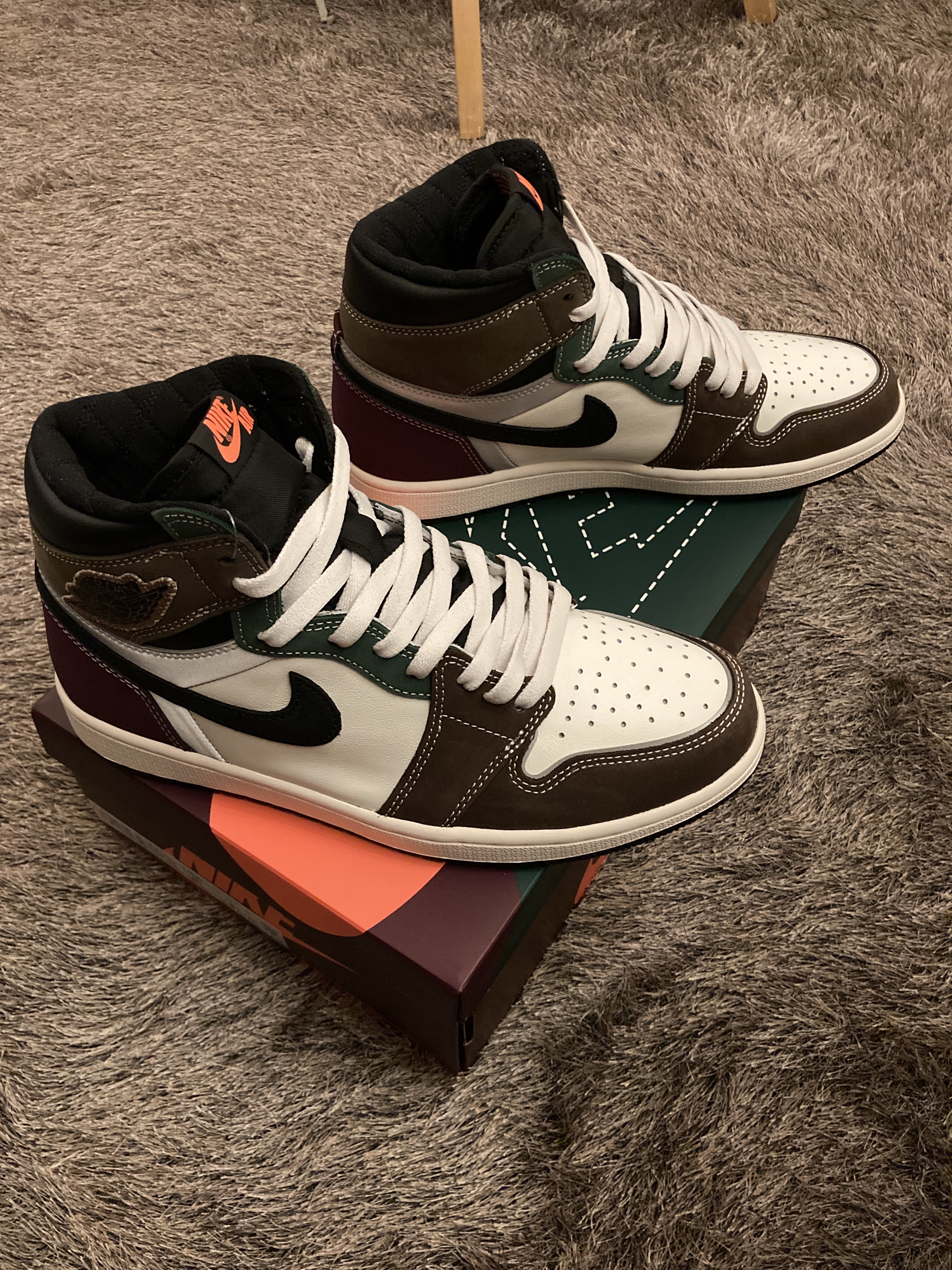 Jordan 1 Retro High OG Craft 착용 스타일 - 2