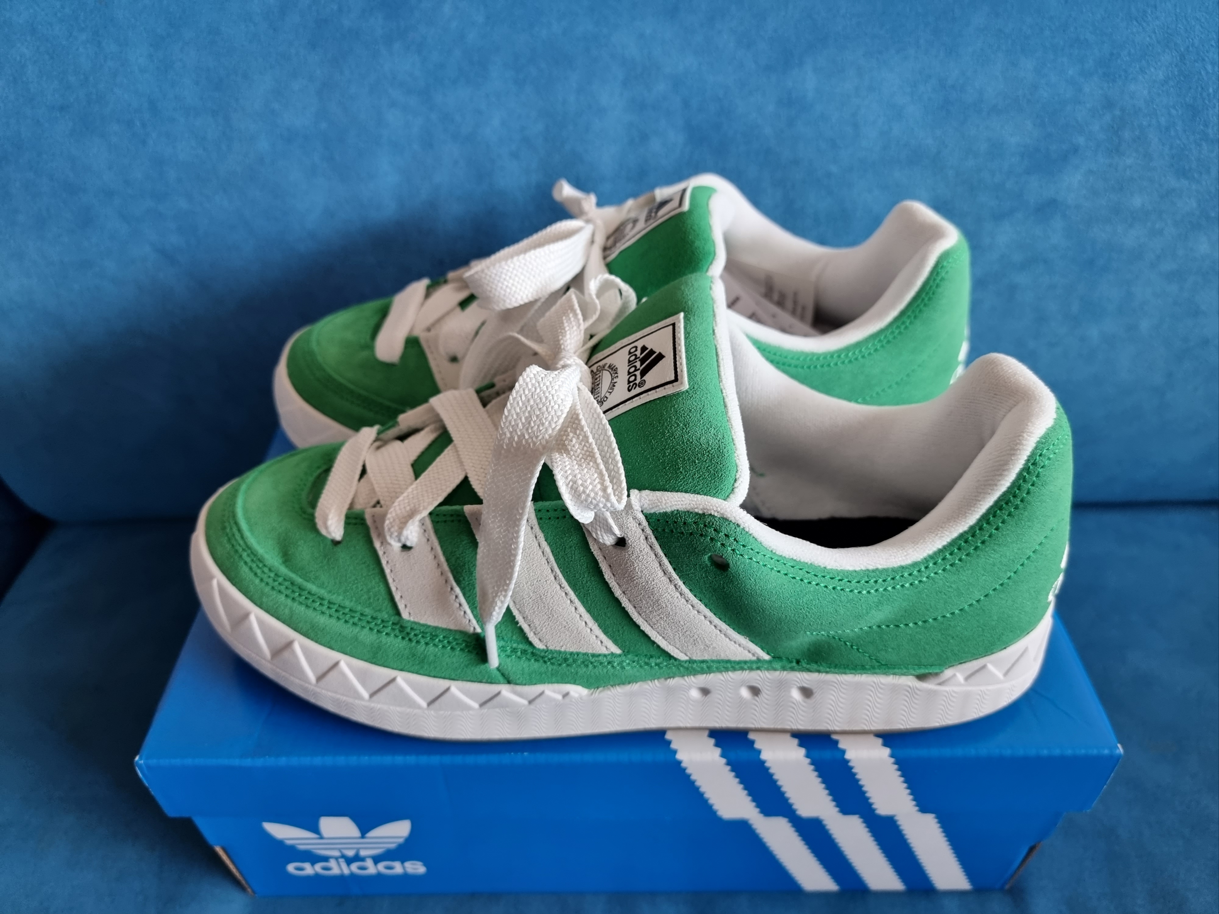 Adidas Adimatic Green 착용 스타일 - 1