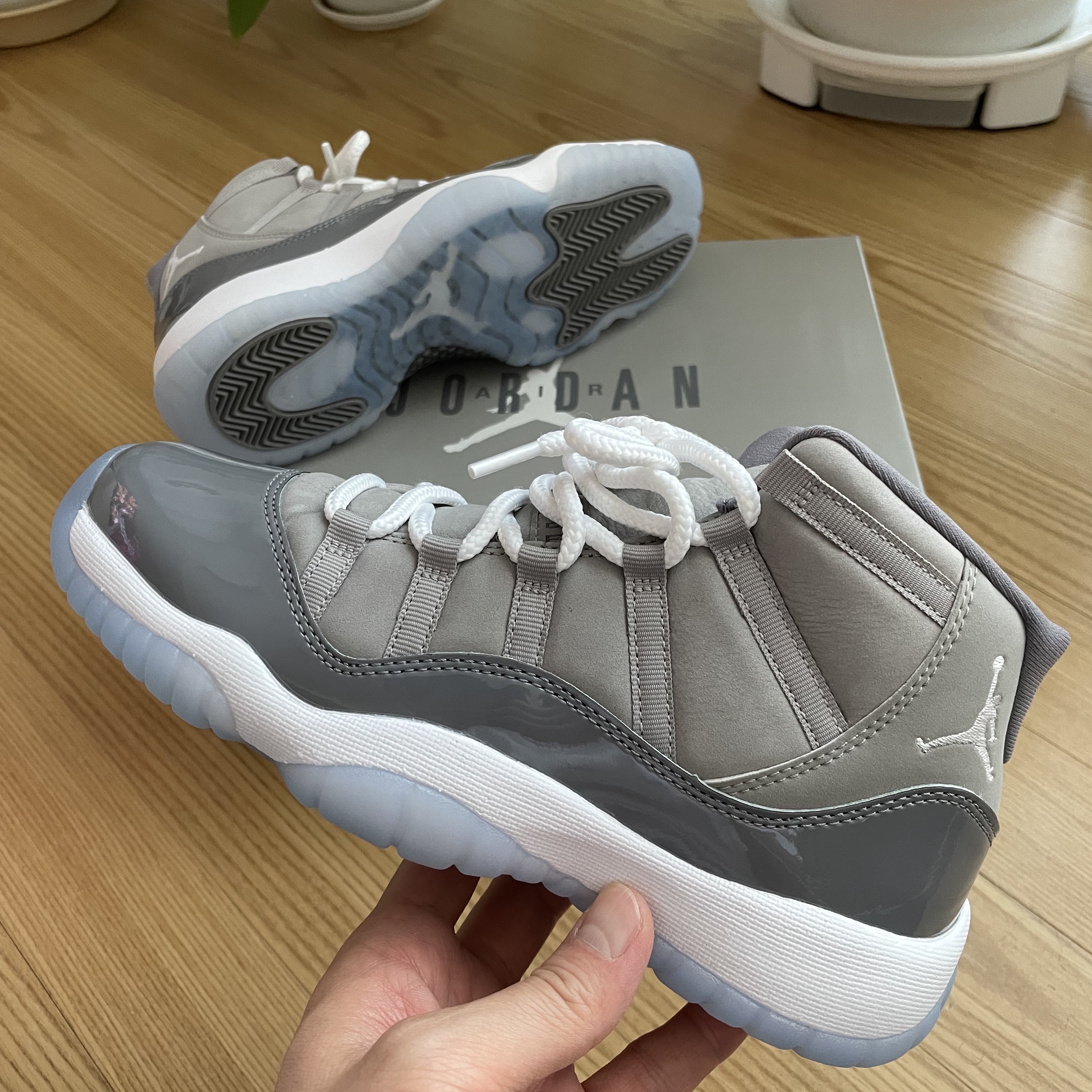 (GS) Jordan 11 Retro Cool Grey 2021 착용 스타일