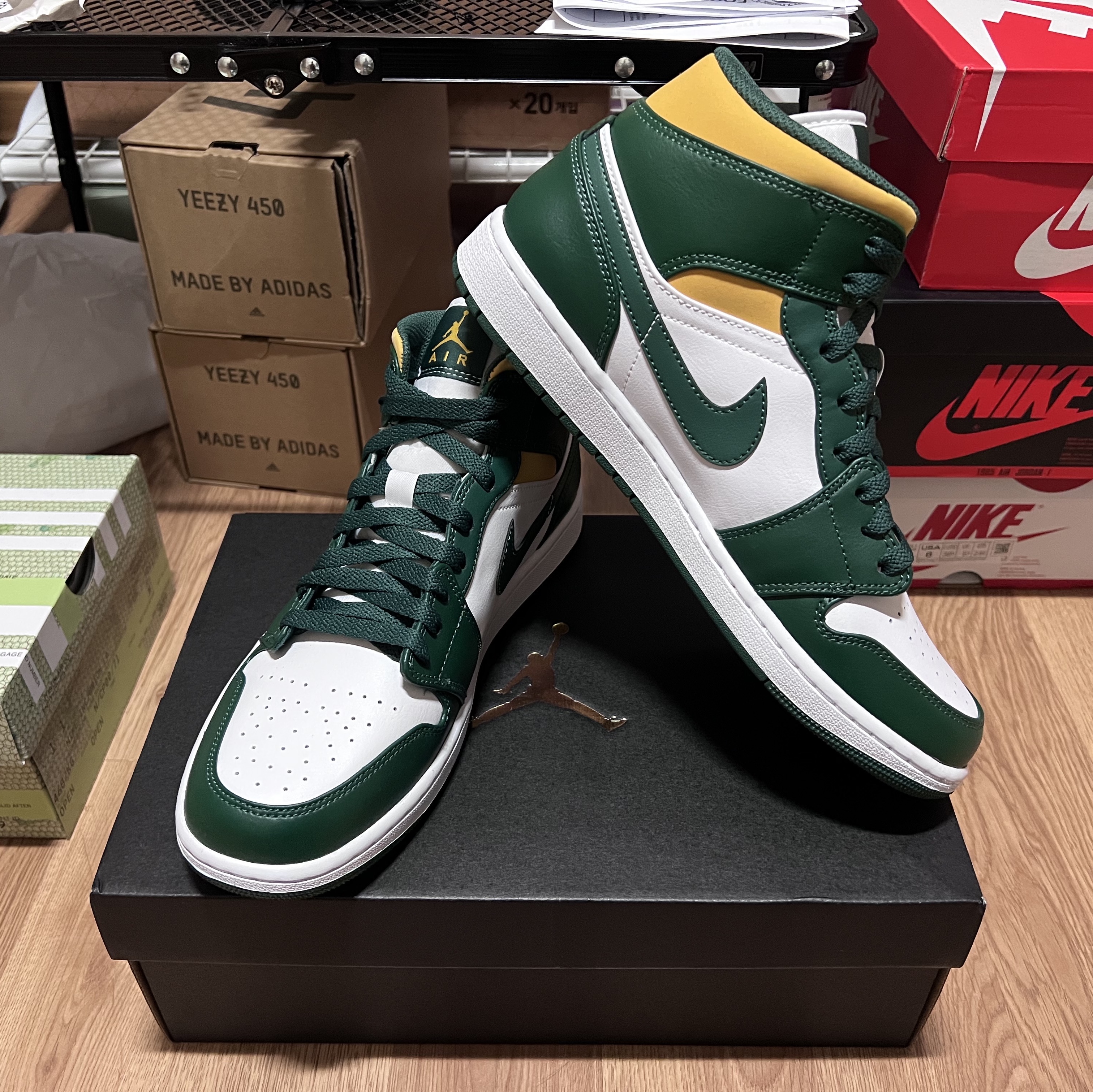 Jordan 1 Mid Sonics 2021 착용 스타일