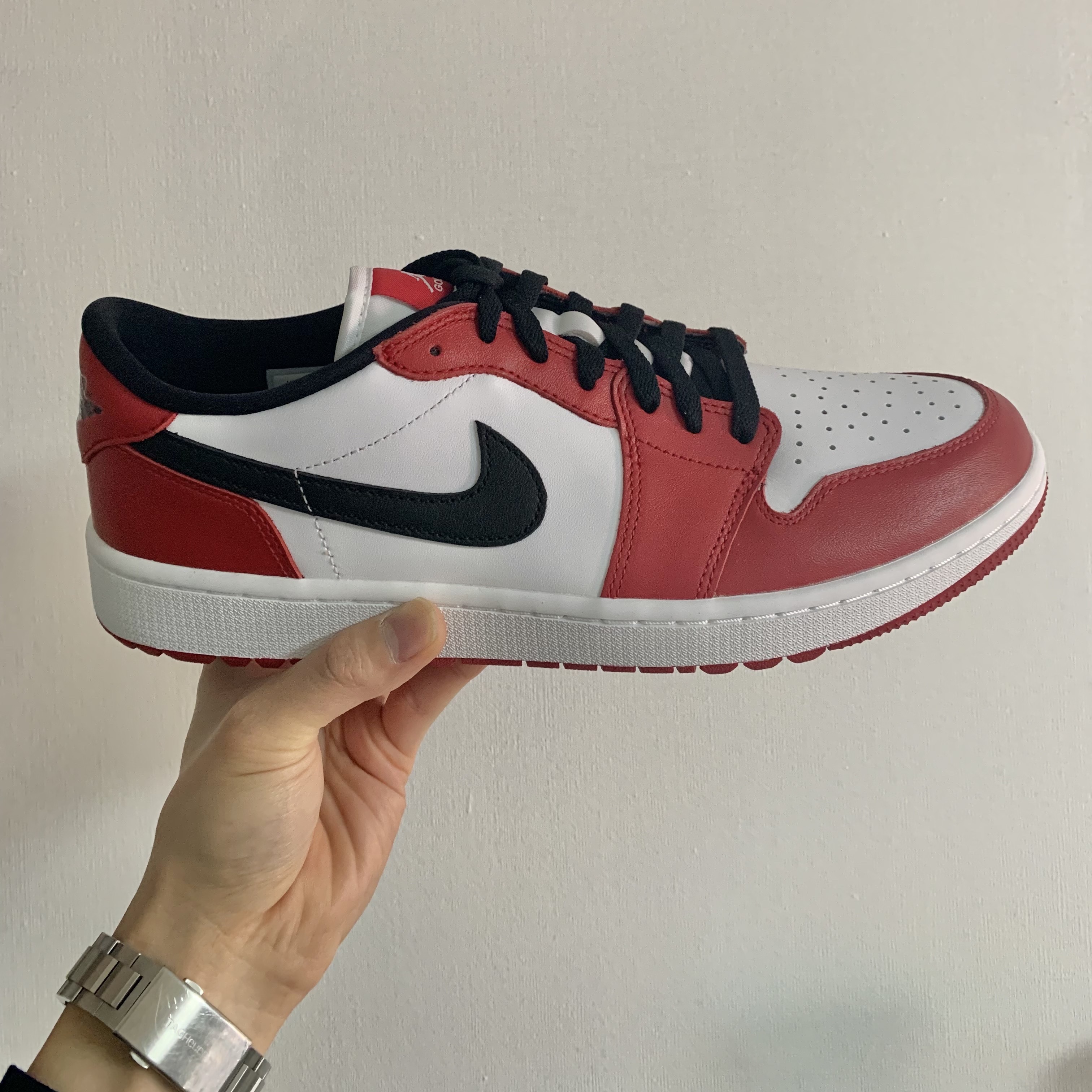 Jordan 1 Low Golf Chicago 착용 스타일 - 1