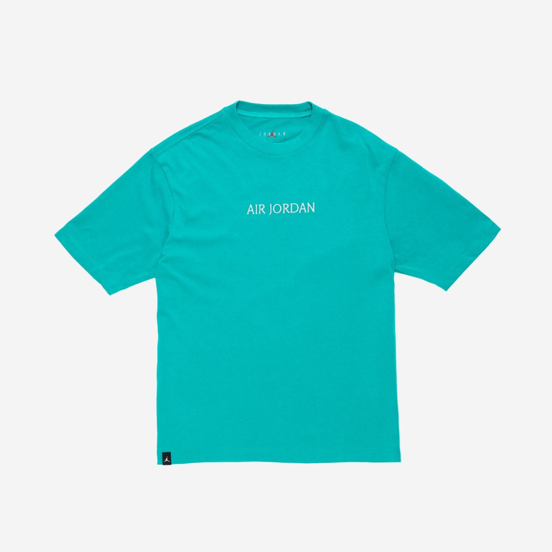 Jordan Wordmark T-Shirt New Emerald - Asia 상세 이미지 1