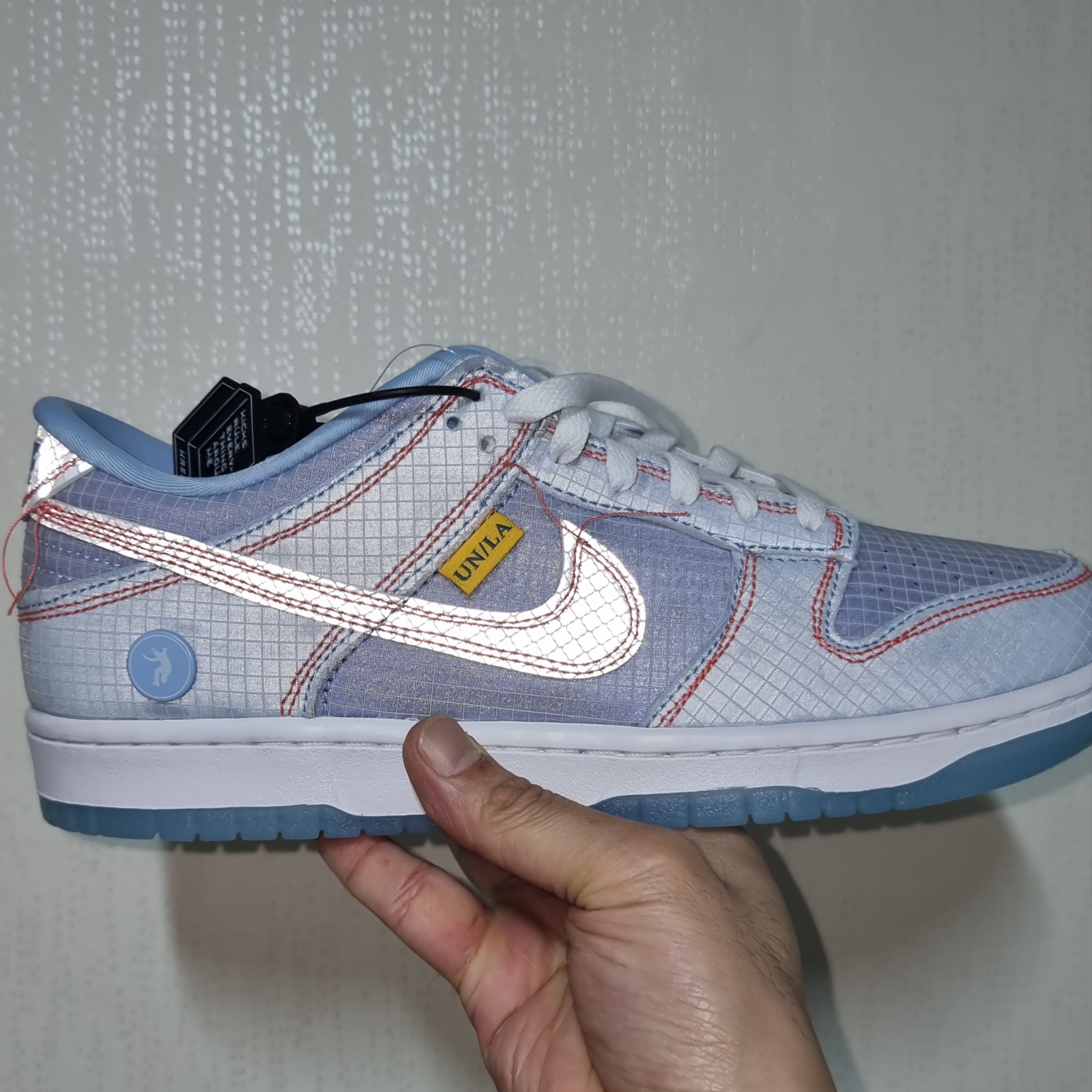 Nike x Union Dunk Low Passport Pack Argon 착용 스타일 - 4