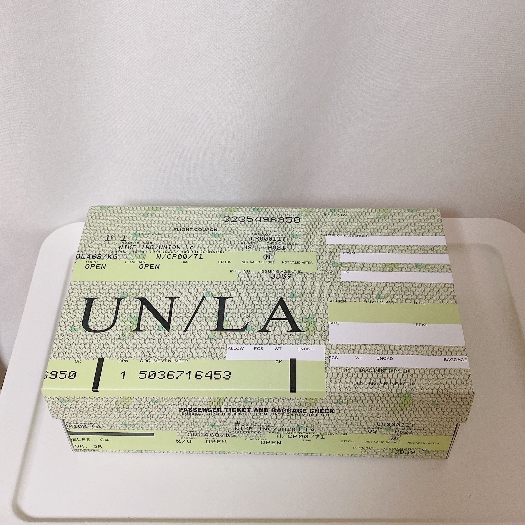 Nike x Union Dunk Low Passport Pack Argon 착용 스타일 - 5