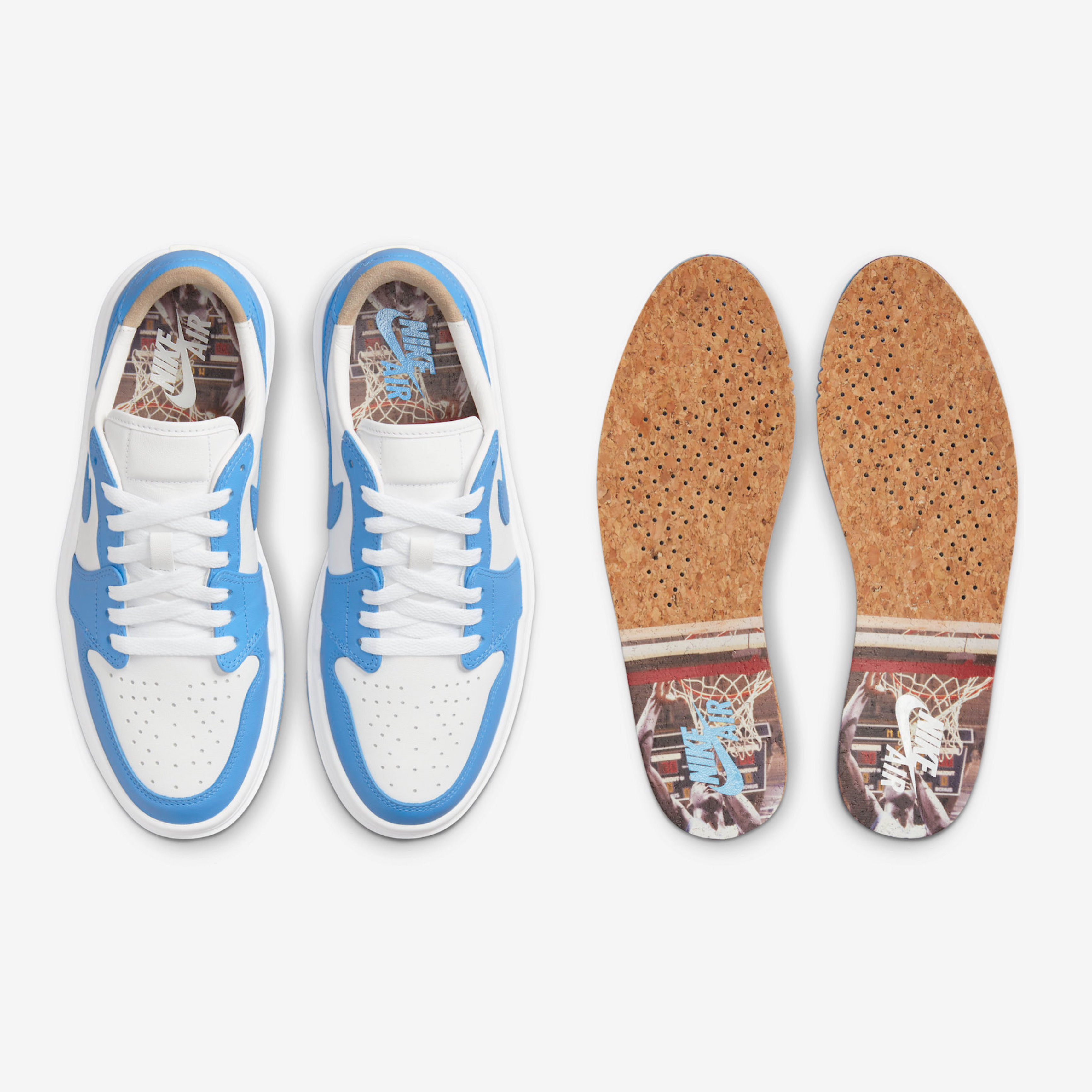 (W) Jordan 1 Elevate Low SE University Blue 착용 스타일 - 4