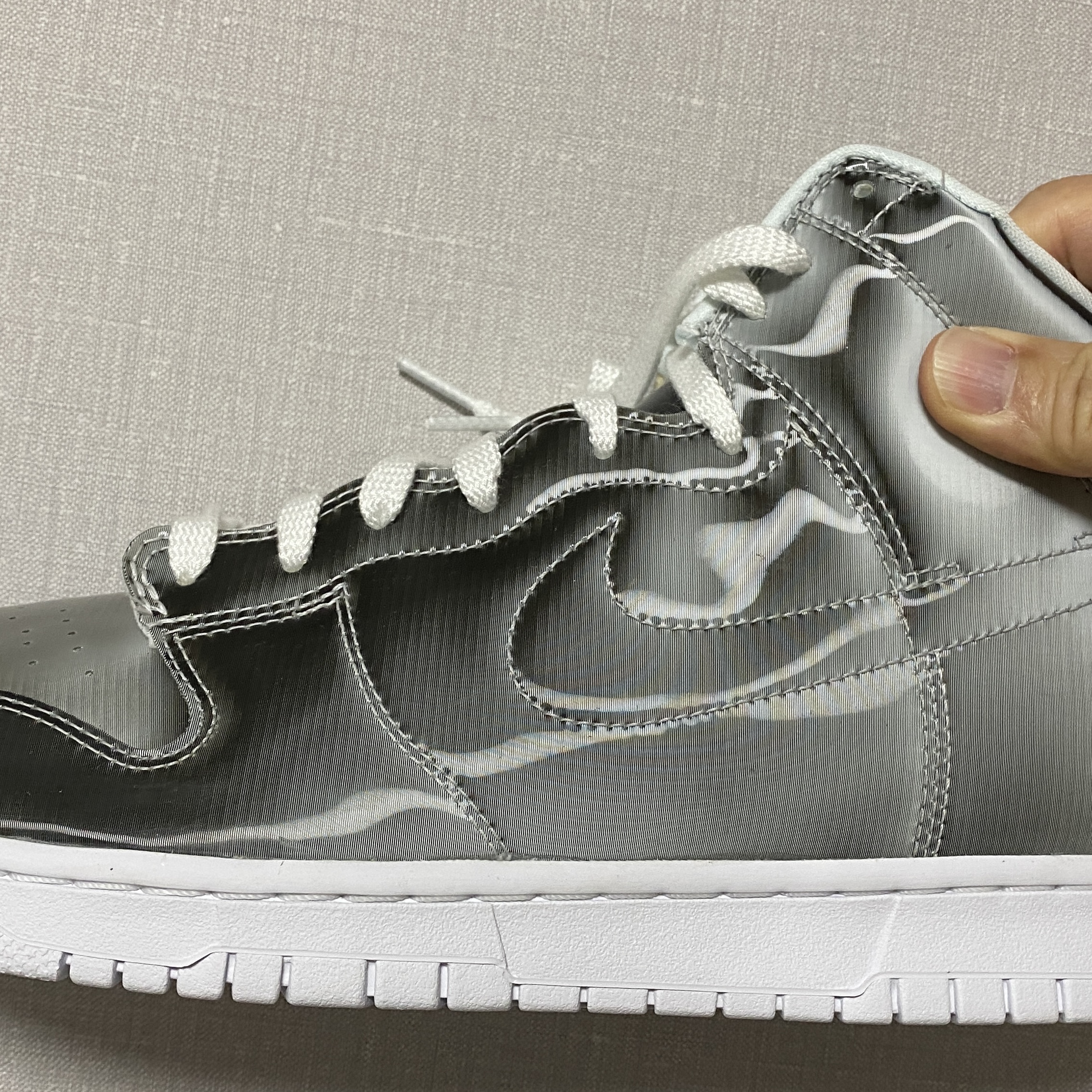 Nike x Clot Dunk High Flux 착용 스타일 - 3