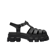 Prada Rubber Sandal Black