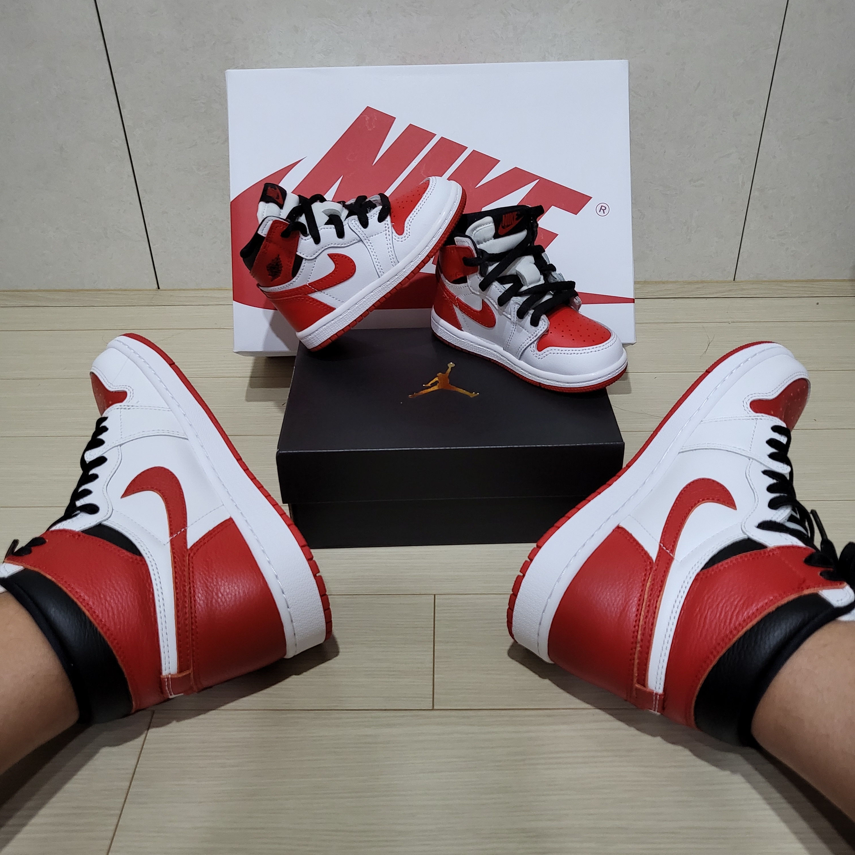 Jordan 1 Retro High OG Heritage 착용 스타일