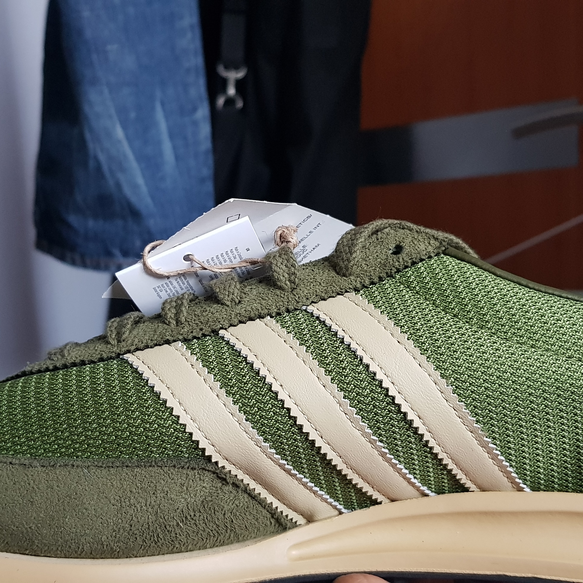 Adidas Moss Side Dust Green 착용 스타일 - 3