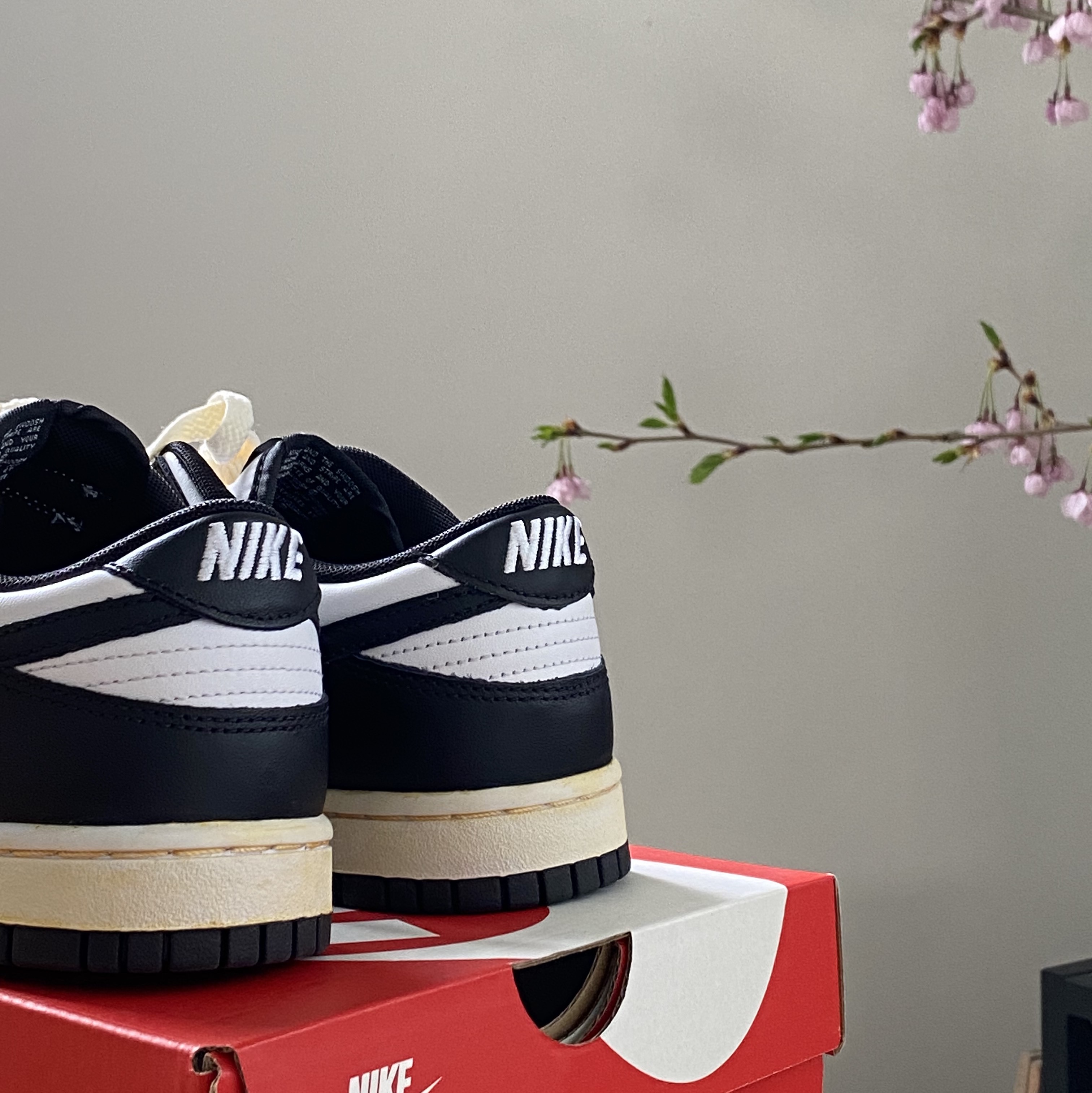 Nike Dunk Low Retro Black 착용 스타일 - 3