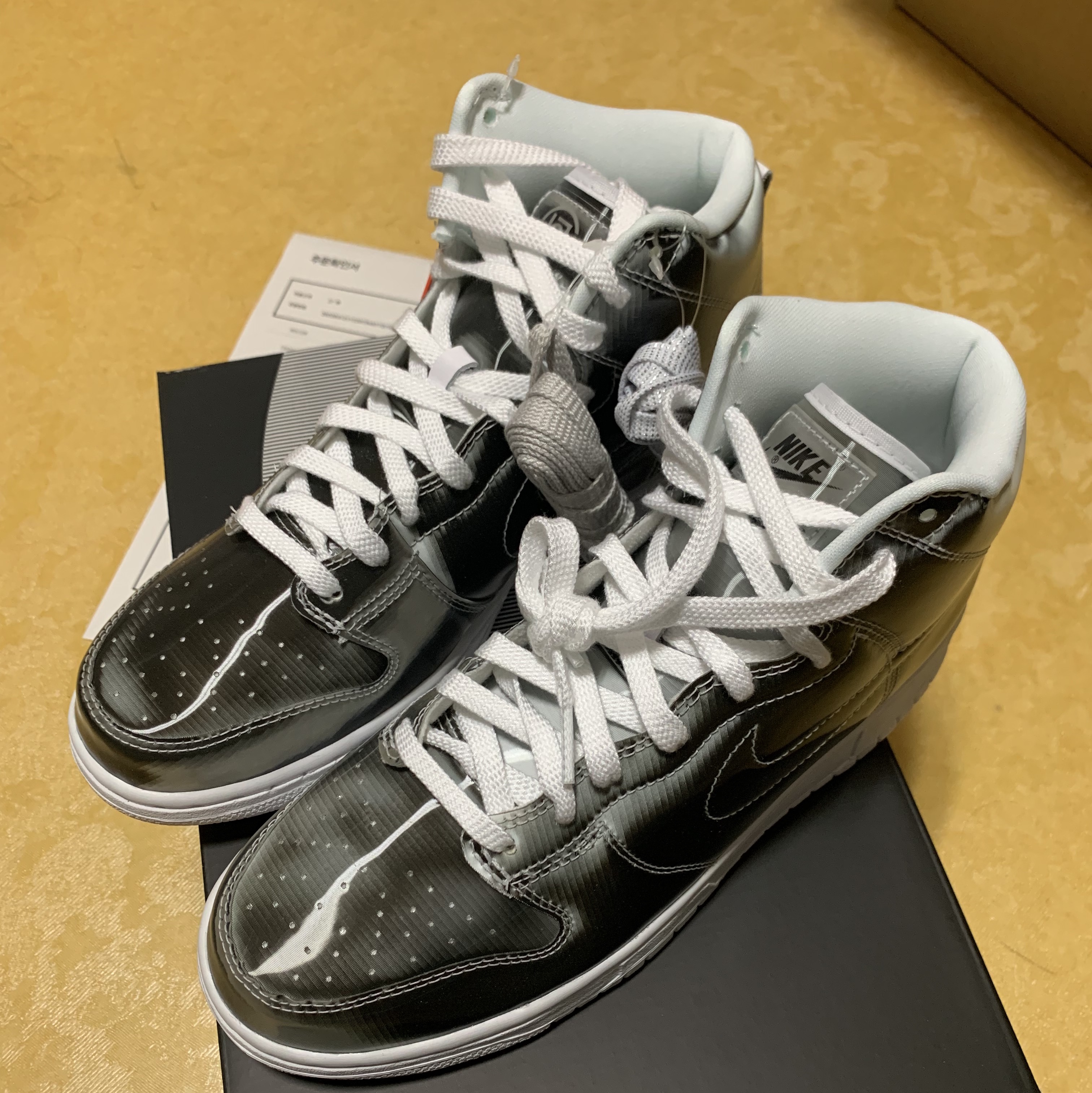 Nike x Clot Dunk High Flux 착용 스타일