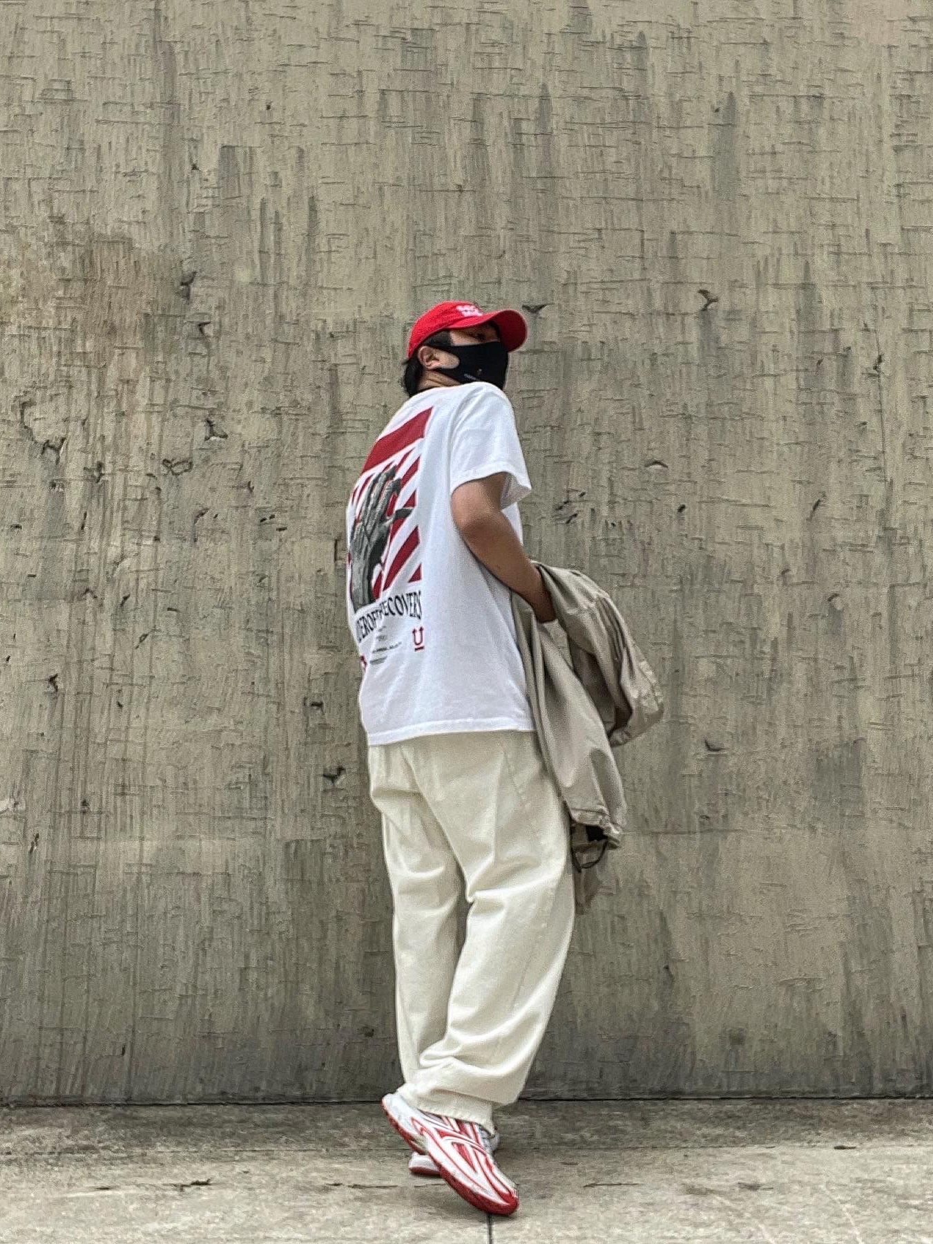 Reebok x Kanghyuk Premier Road Modern White Red  착용 스타일 - 2