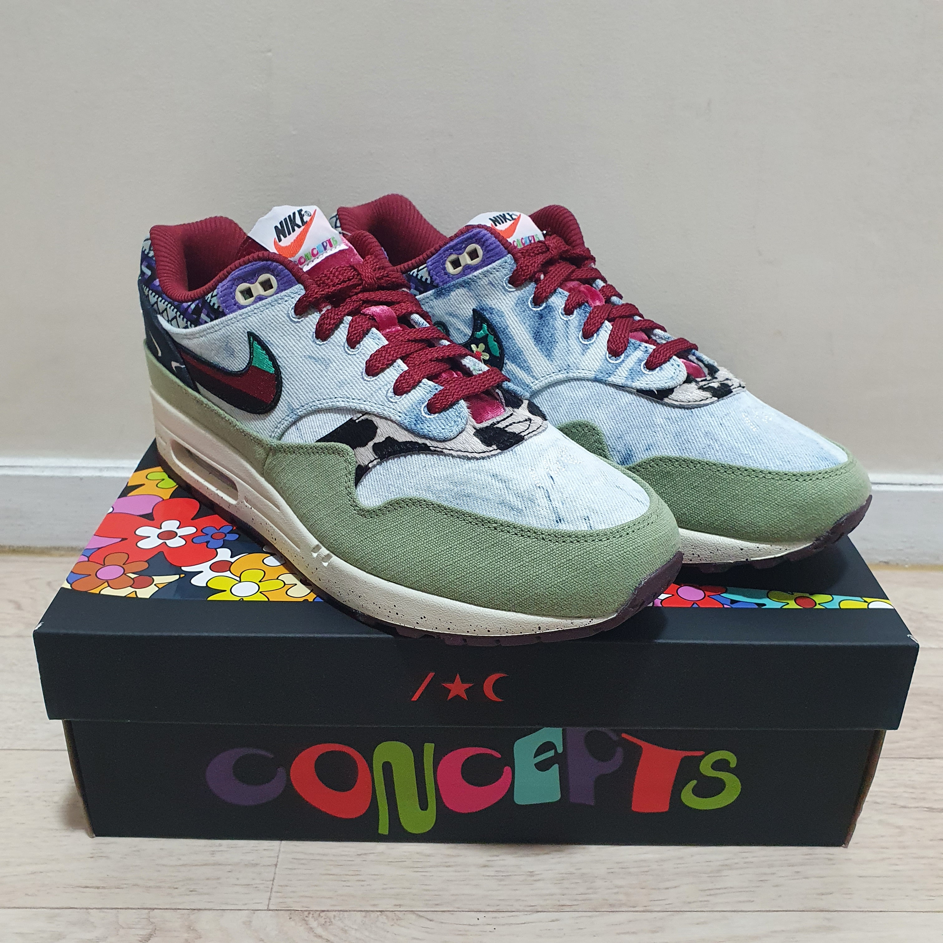 Nike x Concepts Air Max 1 SP Mellow 착용 스타일