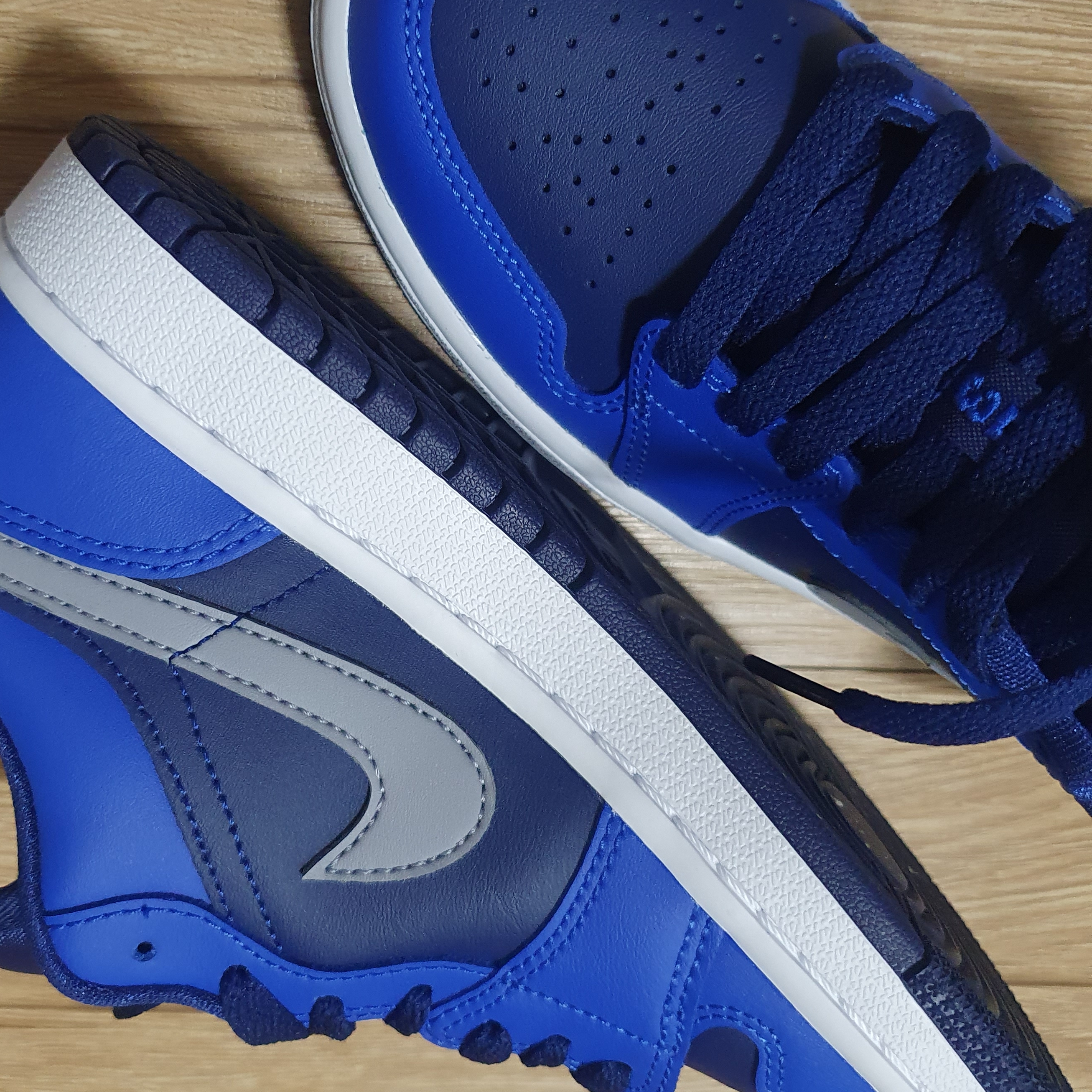 (W) Jordan 1 Low Game Royal 착용 스타일 - 2
