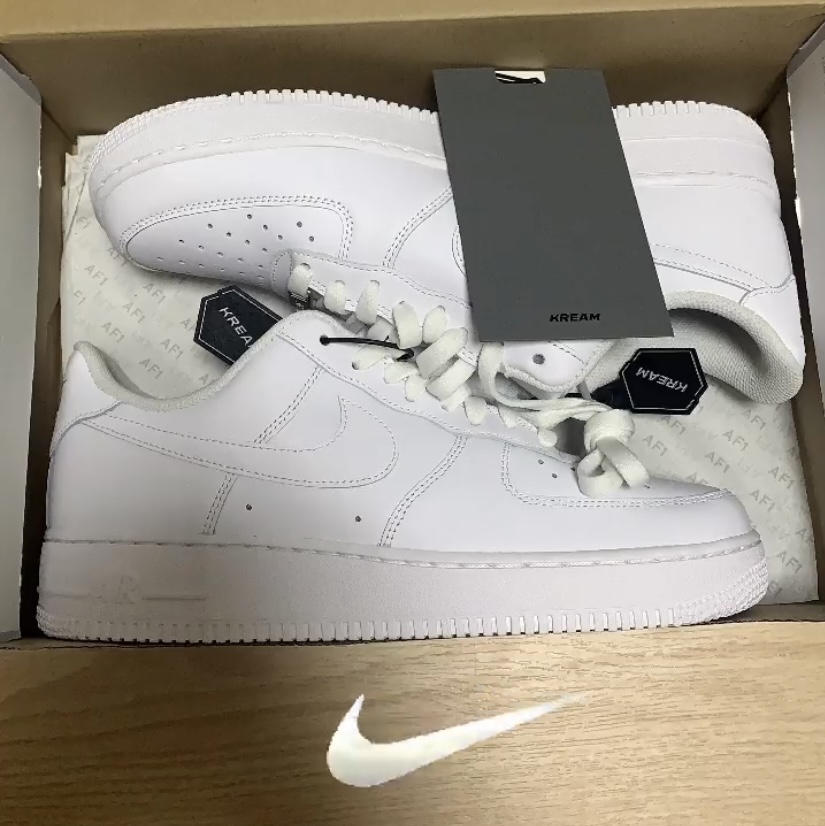 Nike Air Force 1 '07 Low White 착용 스타일