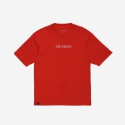 Jordan Wordmark T-Shirt Fire Red - Asia