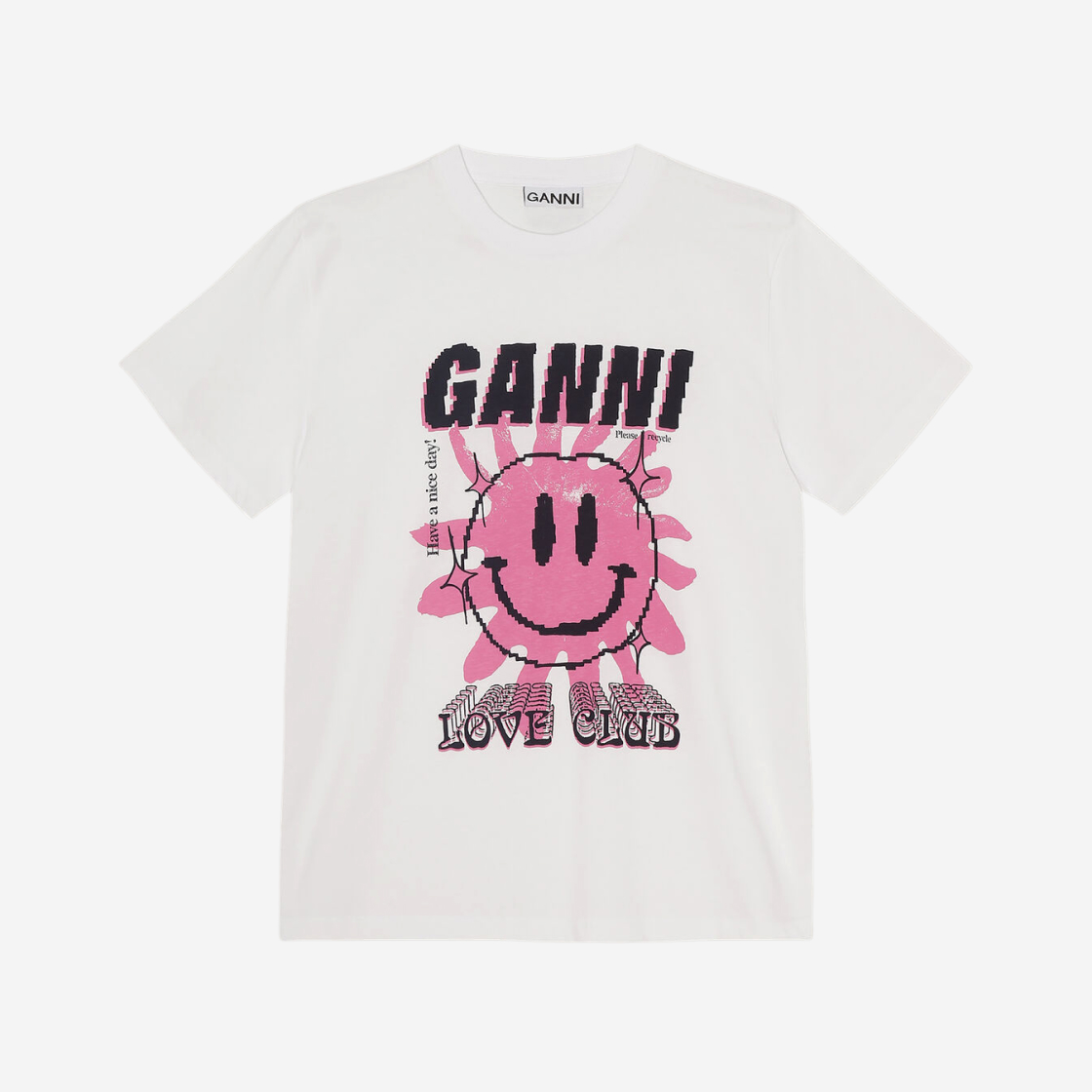 美品】GANNI LOVE CLUB ピンク ニット 全くの未使用、新品 www