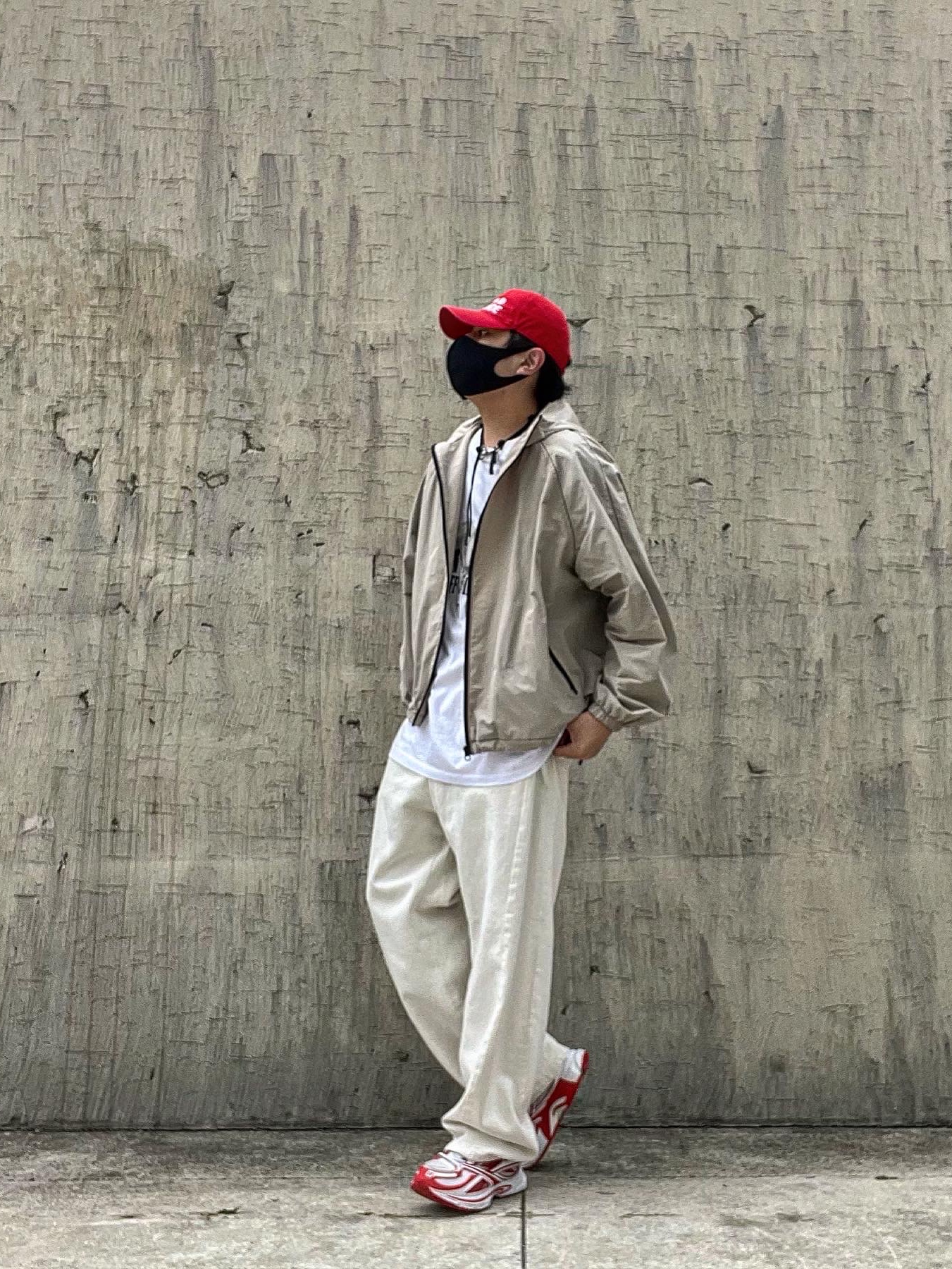 Reebok x Kanghyuk Premier Road Modern White Red  착용 스타일 - 3