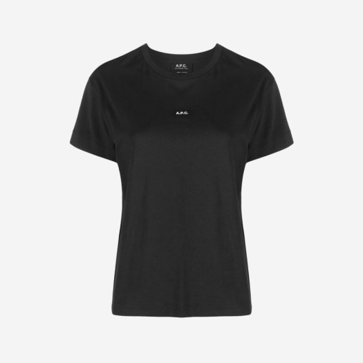(W) 아페쎄 제이드 로고 티셔츠 블랙