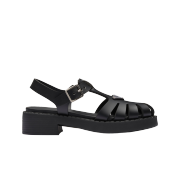(W) Prada Sporty Foam Rubber Sandal Black