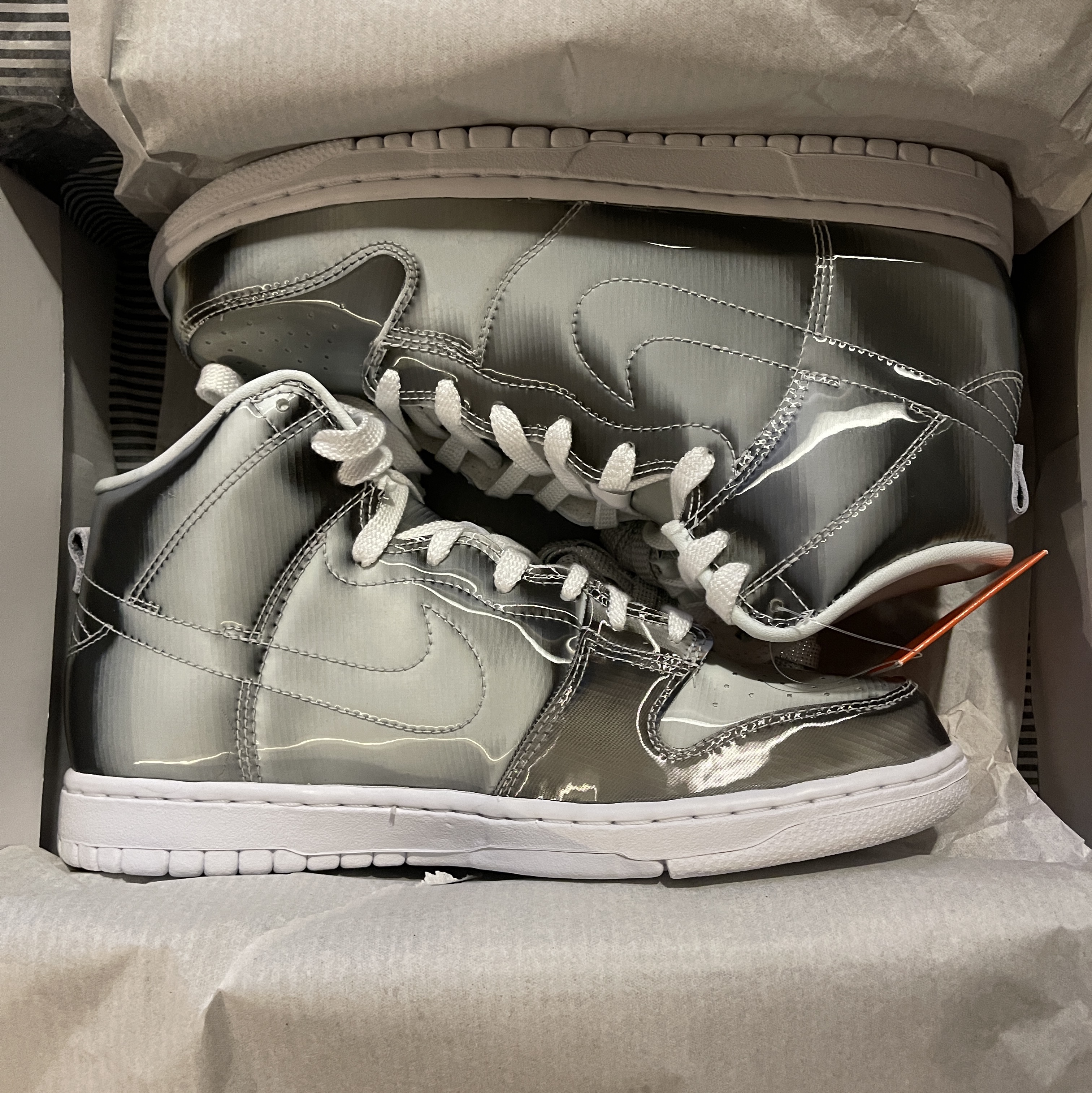 Nike x Clot Dunk High Flux 착용 스타일