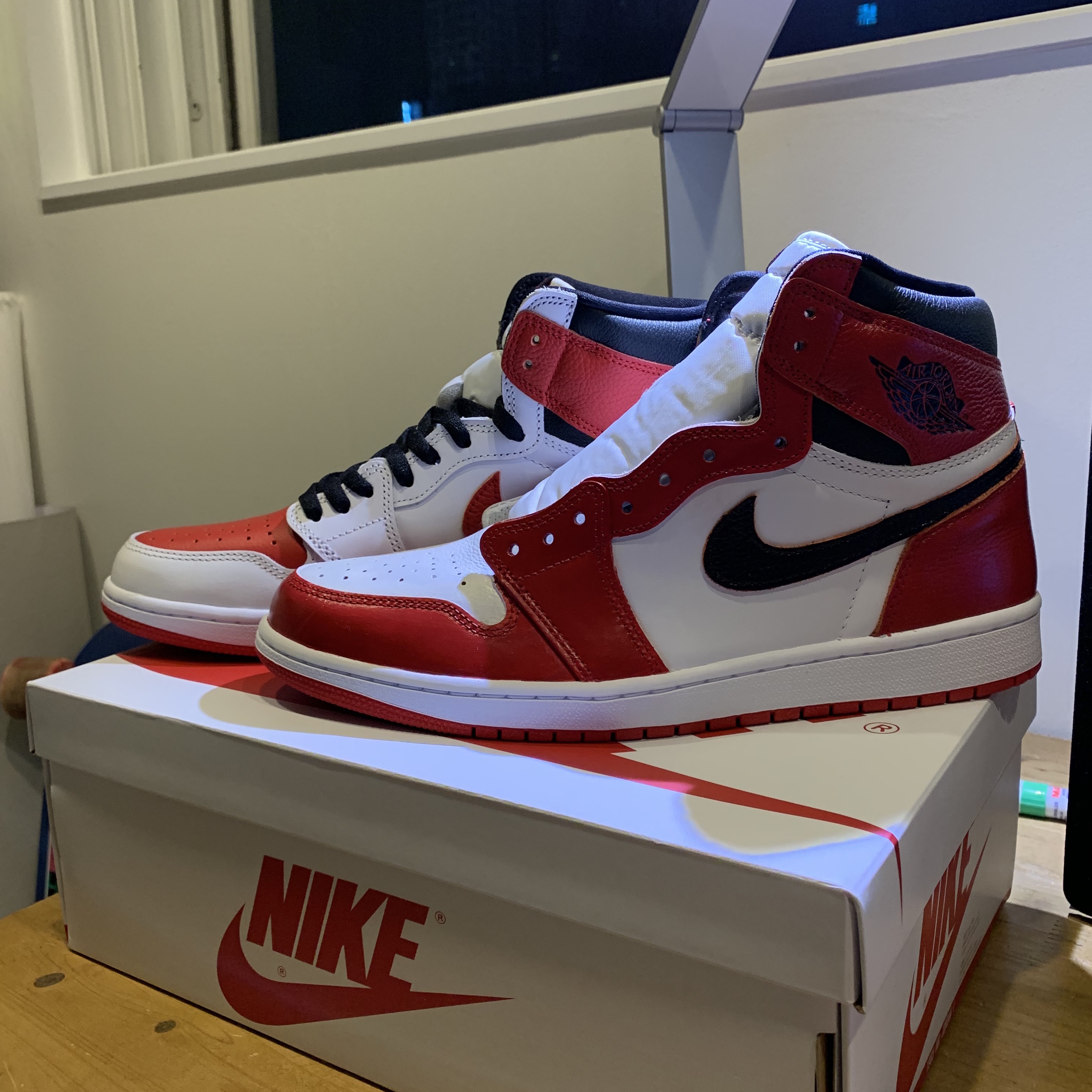 Jordan 1 Retro High OG Heritage, Jordan 1 Retro High OG Chicago 2015 착용 스타일 - 3