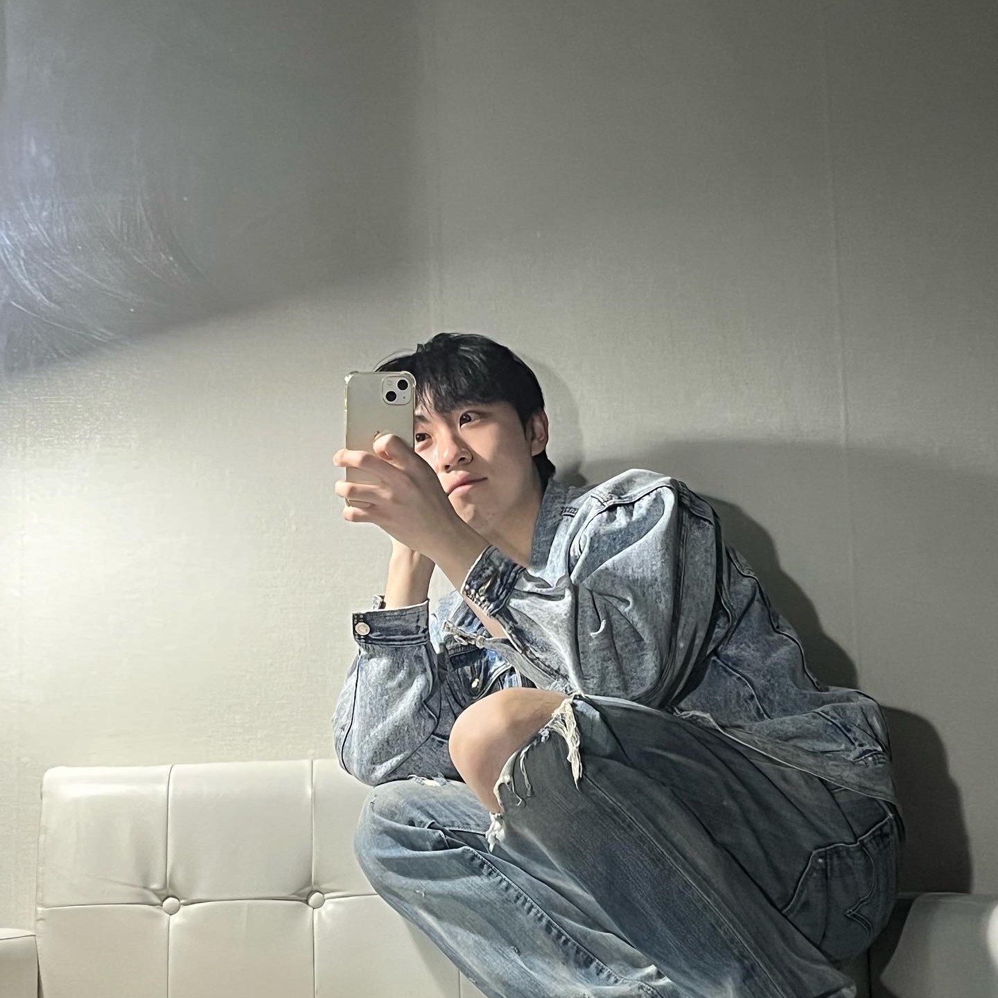 Nike x Peaceminusone Kwondo1 White 착용 스타일 - 1