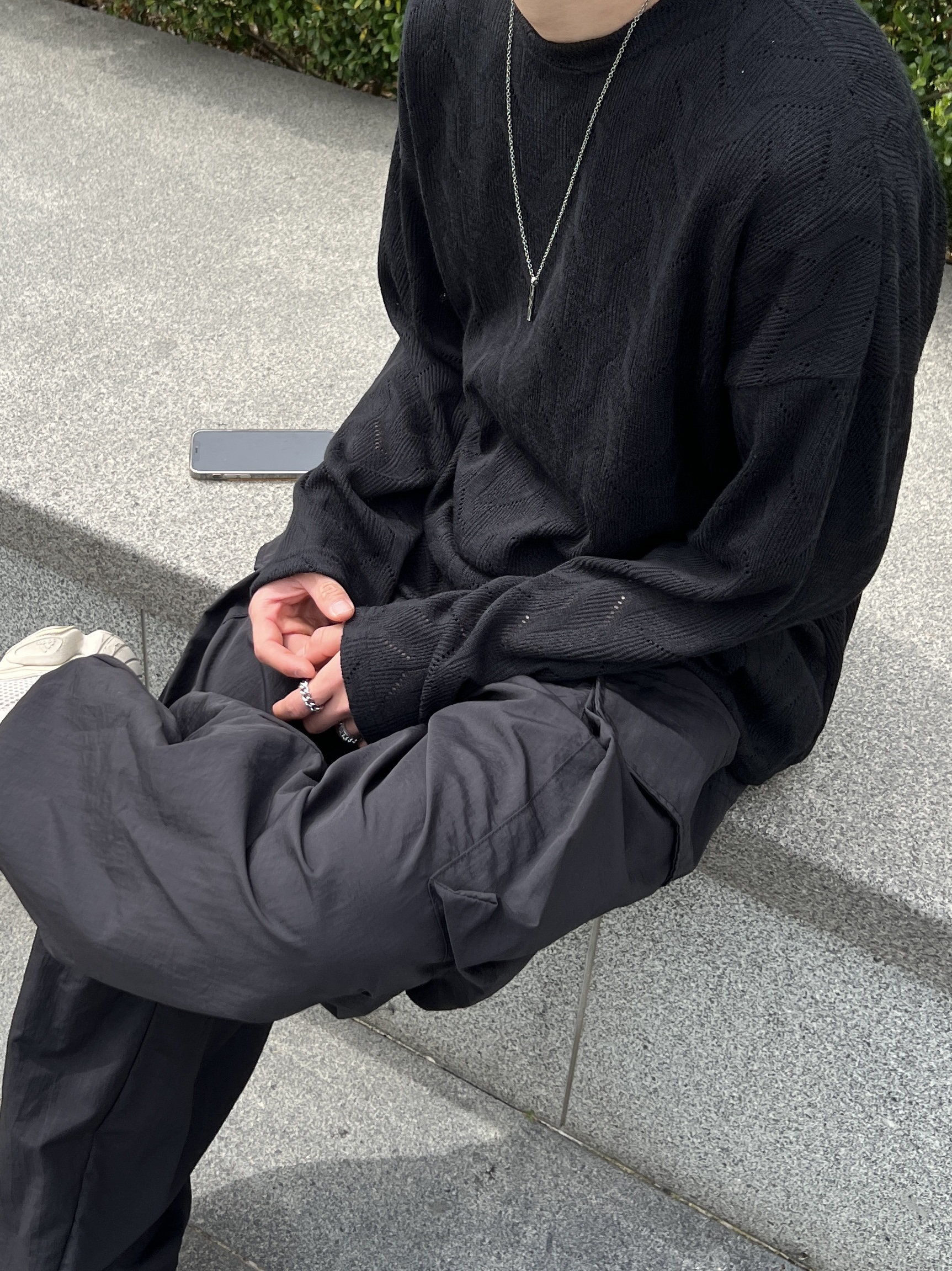 Adidas Yeezy 500 Blush 2018 착용 스타일 - 4