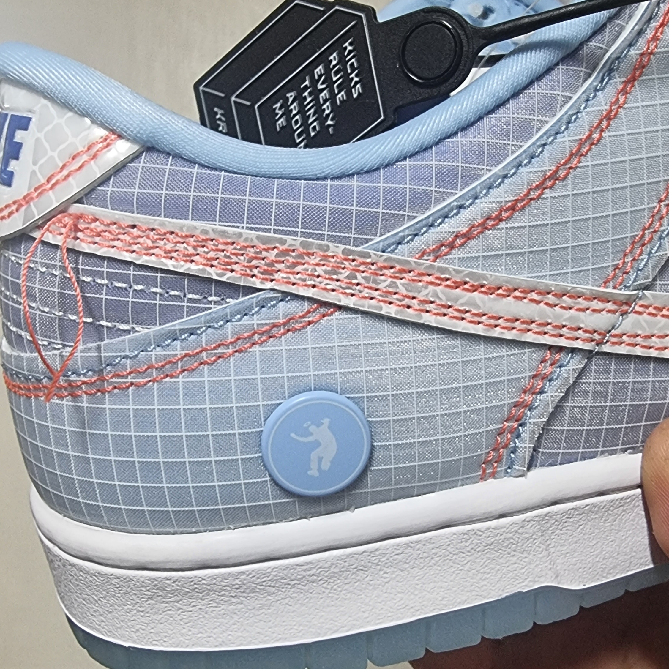Nike x Union Dunk Low Passport Pack Argon 착용 스타일 - 3