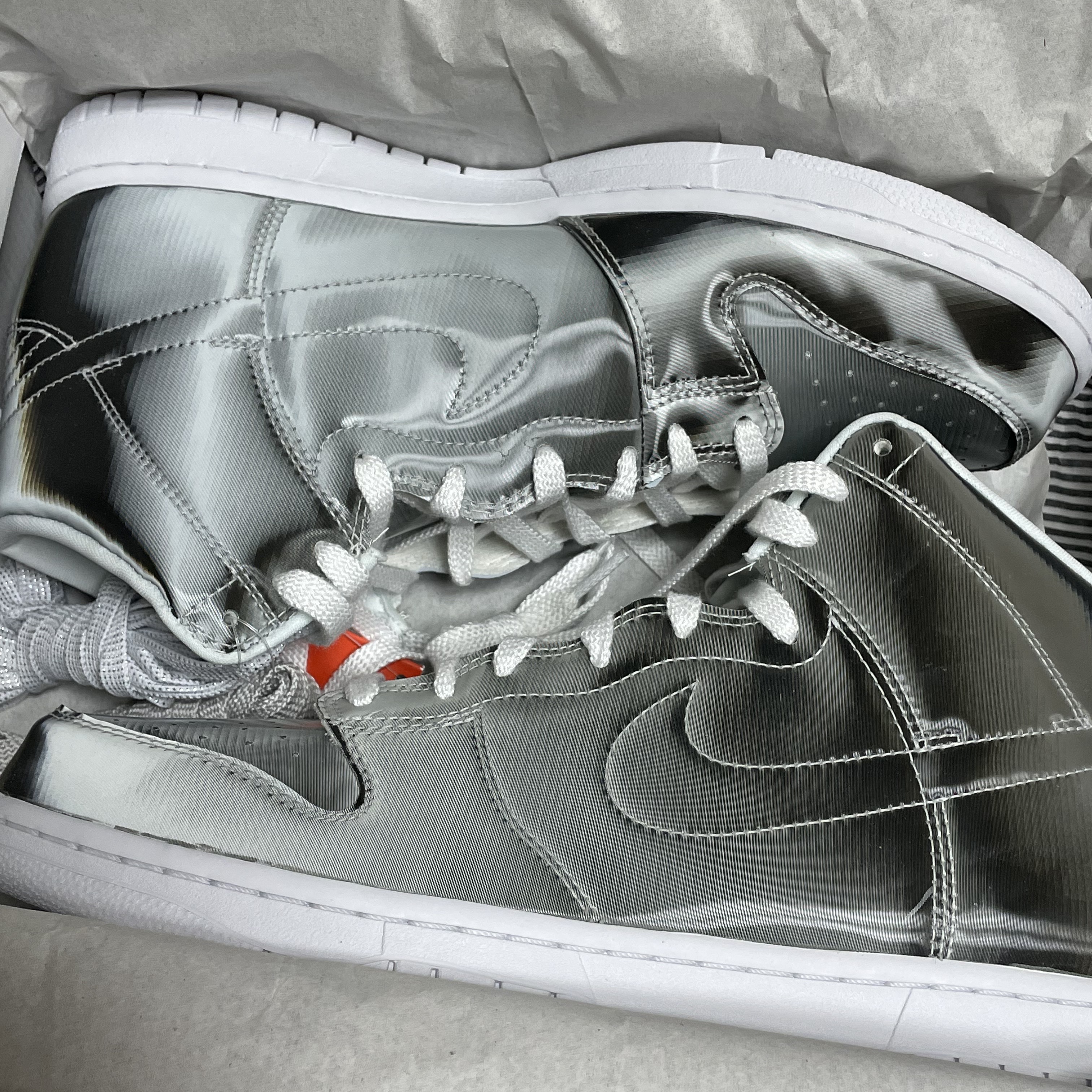 Nike x Clot Dunk High Flux 착용 스타일