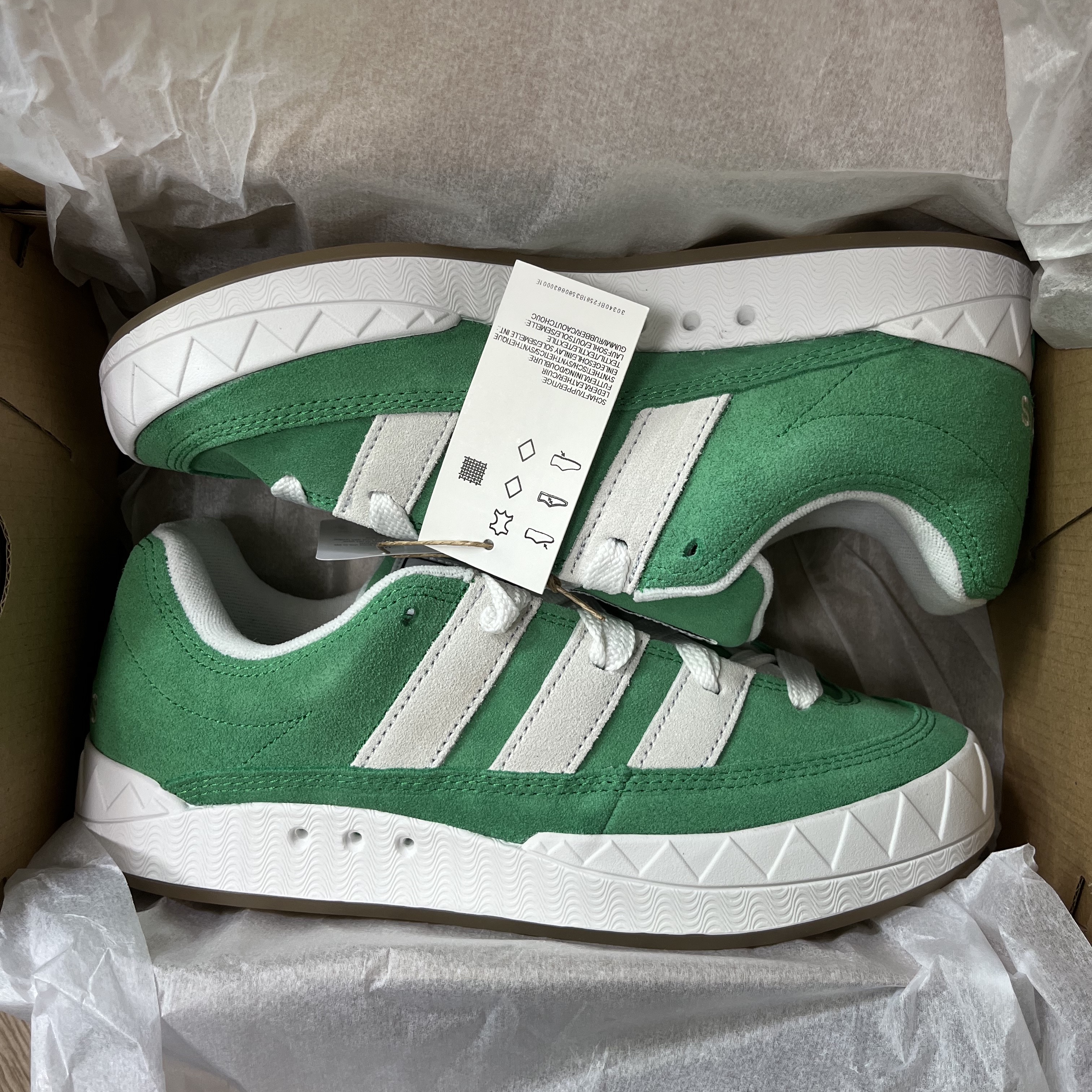 Adidas Adimatic Green 착용 스타일 - 1