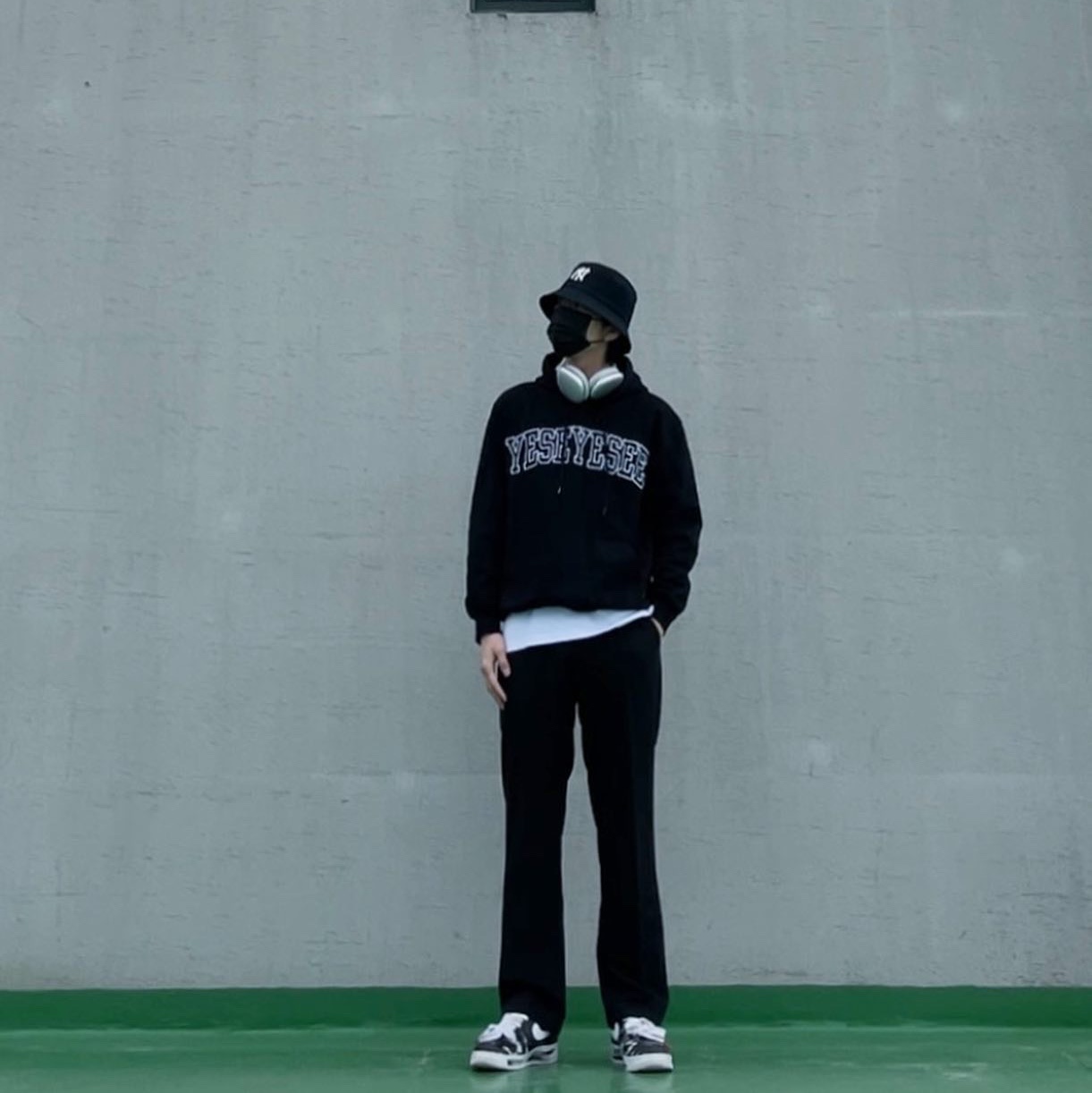 Nike x Peaceminusone Air Force 1 Low Para-Noise 착용 스타일 - 1