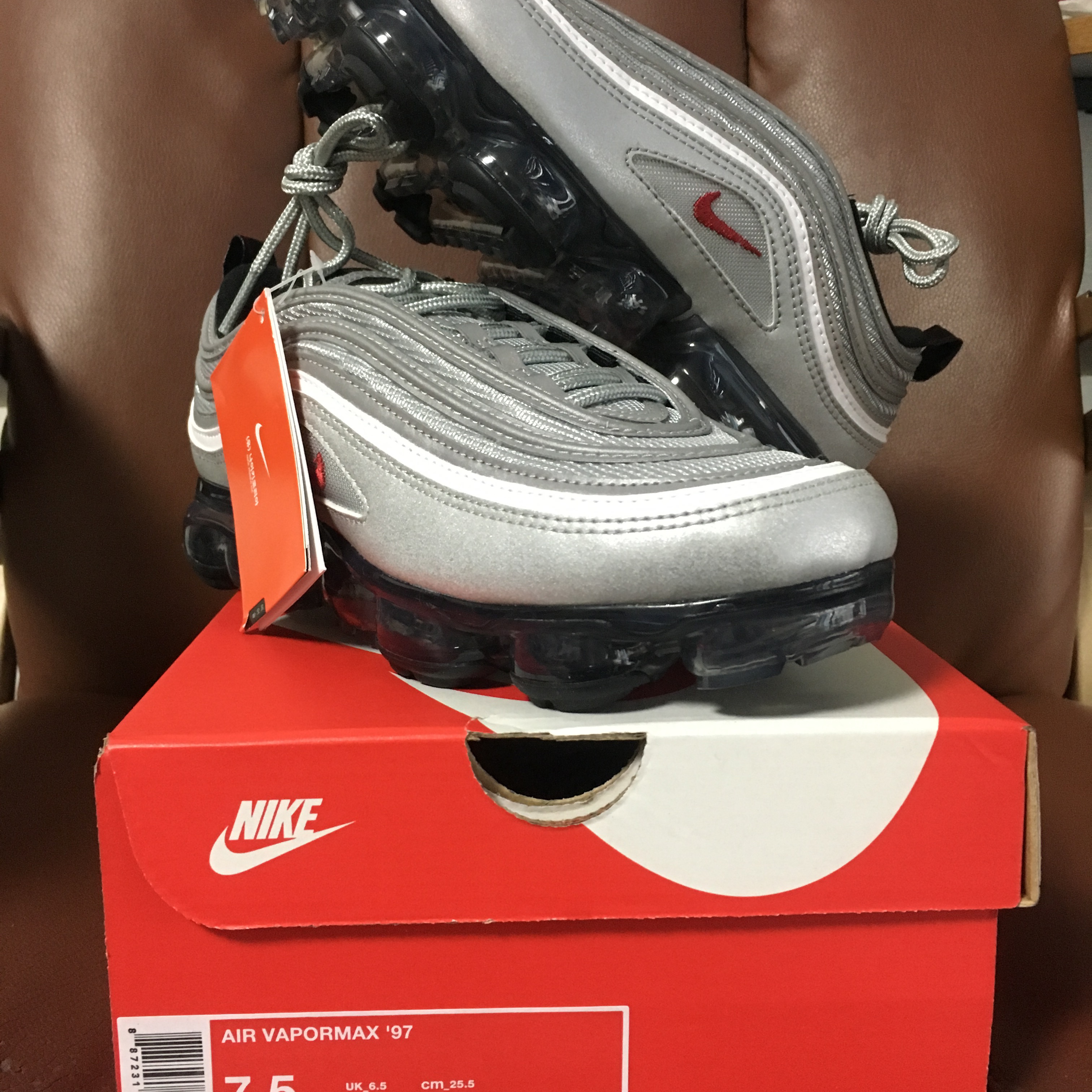 Nike Air VaporMax 97 Silver Bullet 착용 스타일 - 2