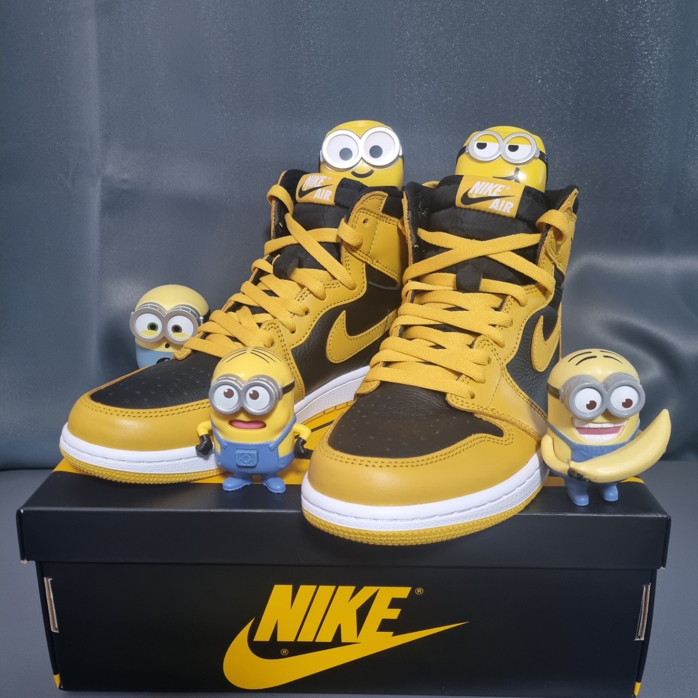 Jordan 1 Retro High OG Pollen 착용 스타일 - 1
