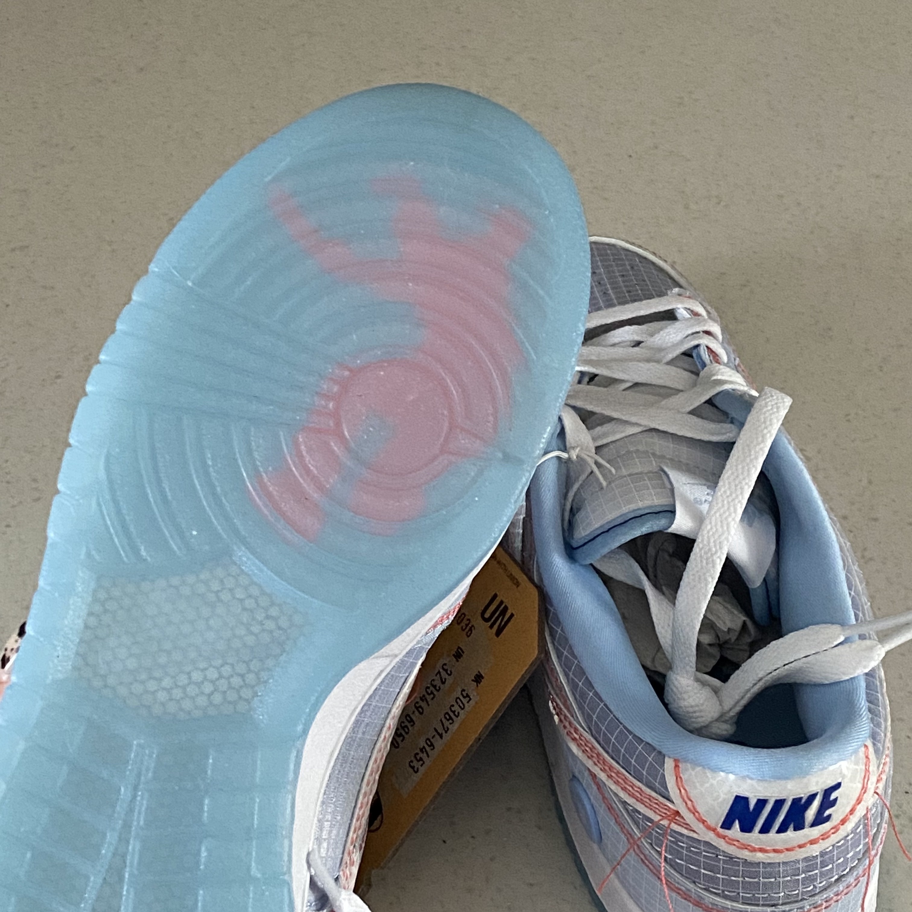 Nike x Union Dunk Low Passport Pack Argon 착용 스타일 - 3