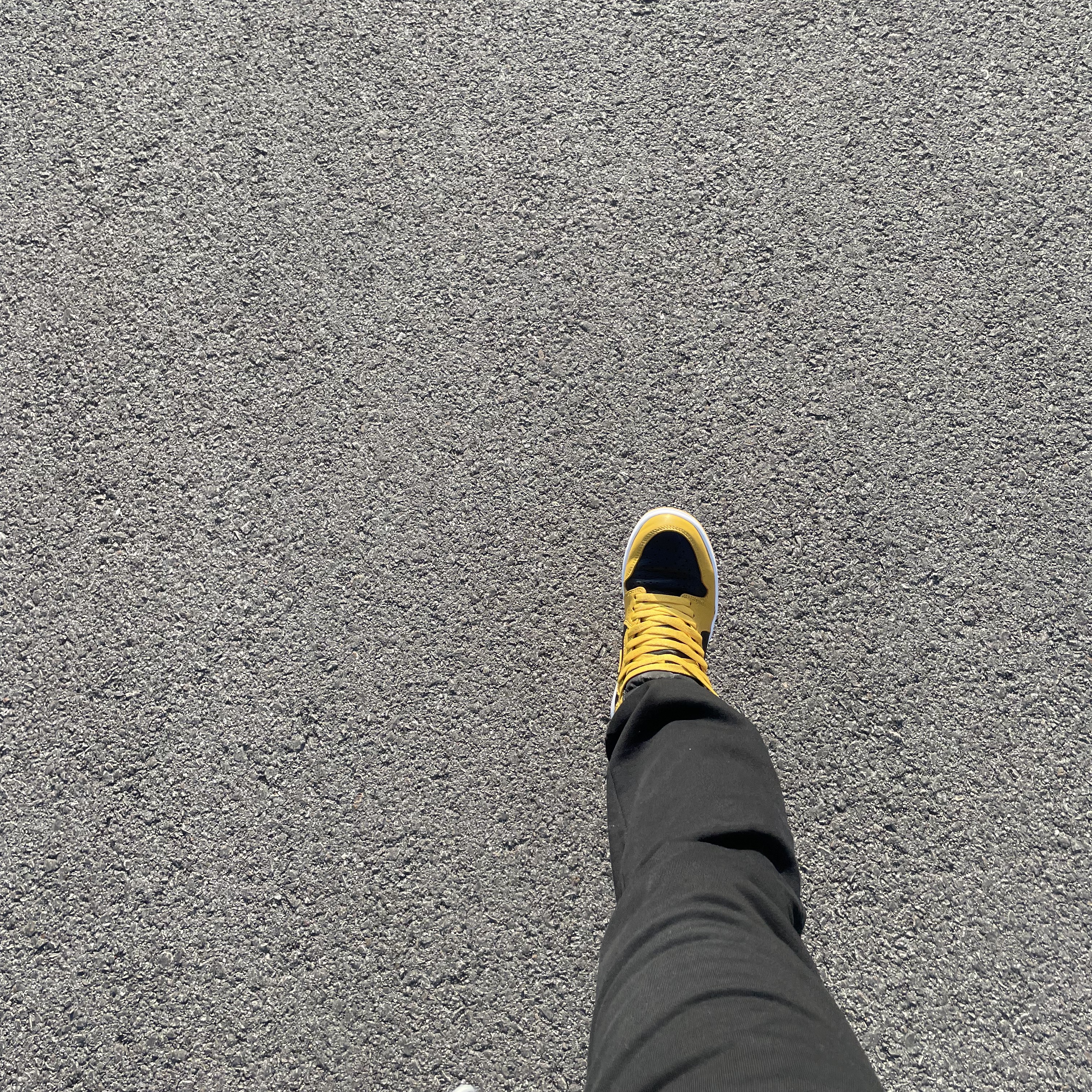 Jordan 1 Retro High OG Pollen, Vans Vault x Nigel Cabourn OG Classic Slip-On LX Carpet Green Mix 착용 스타일 - 1