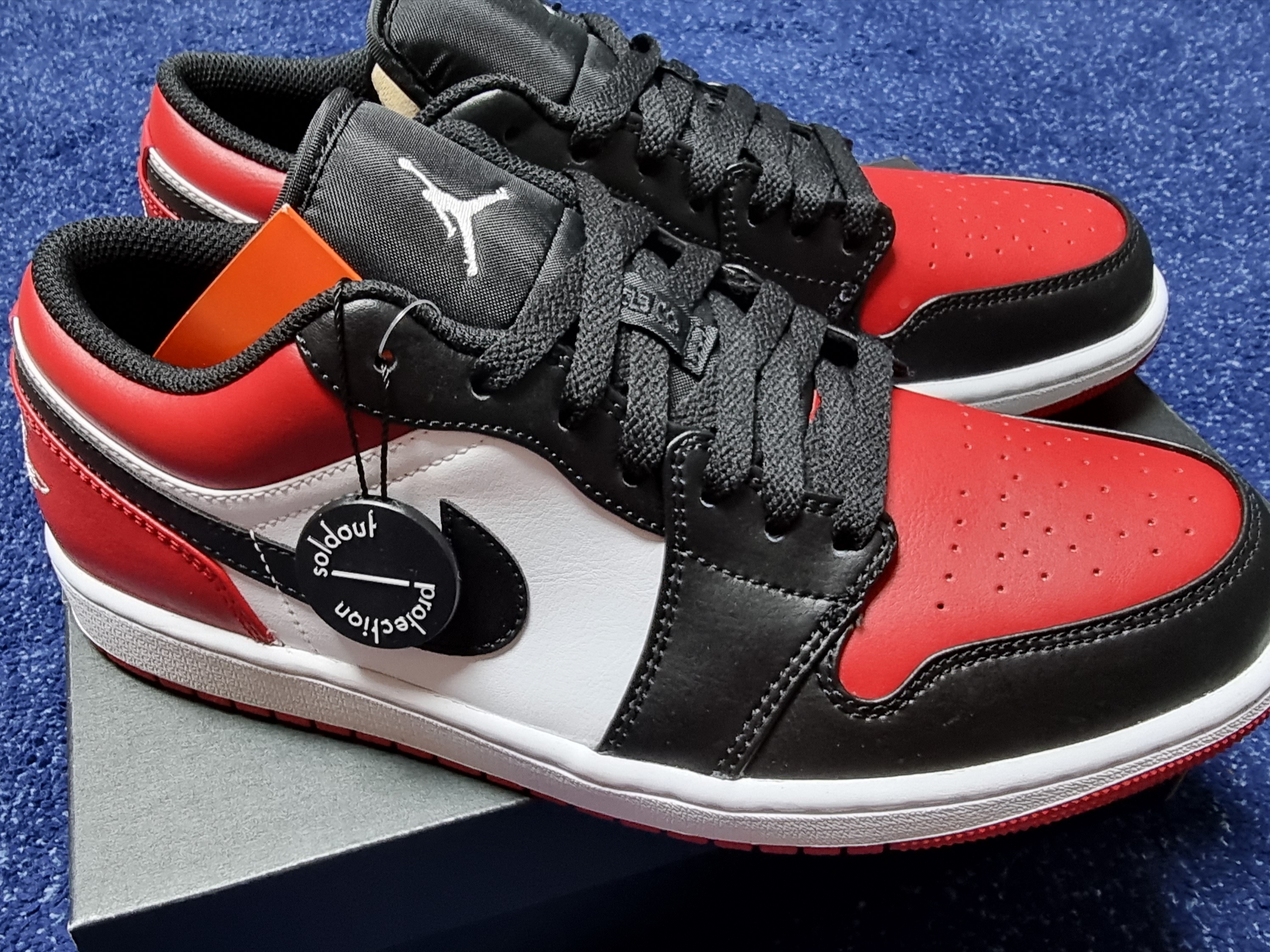 Jordan 1 Low Bred Toe 착용 스타일